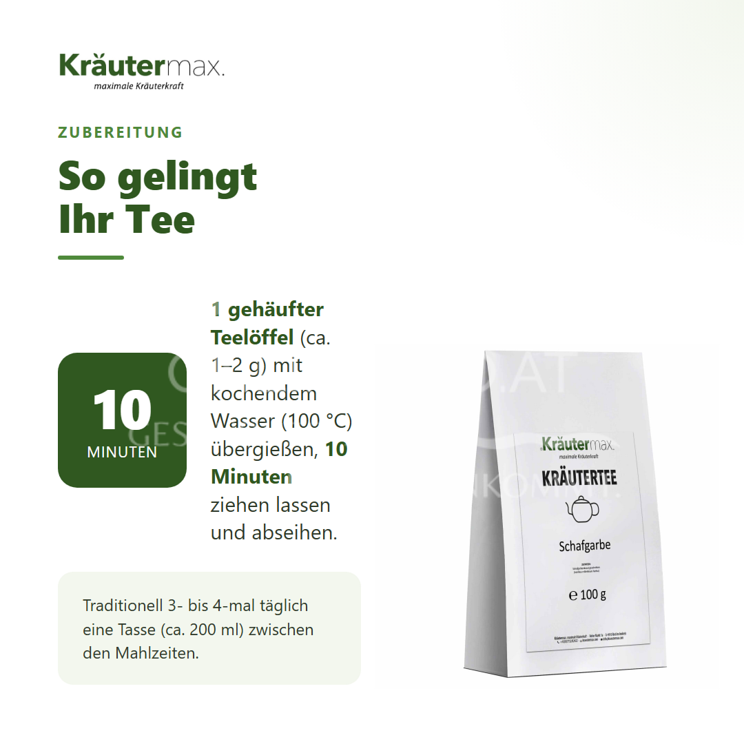 Kräutermax Schafgarbenkraut Tee