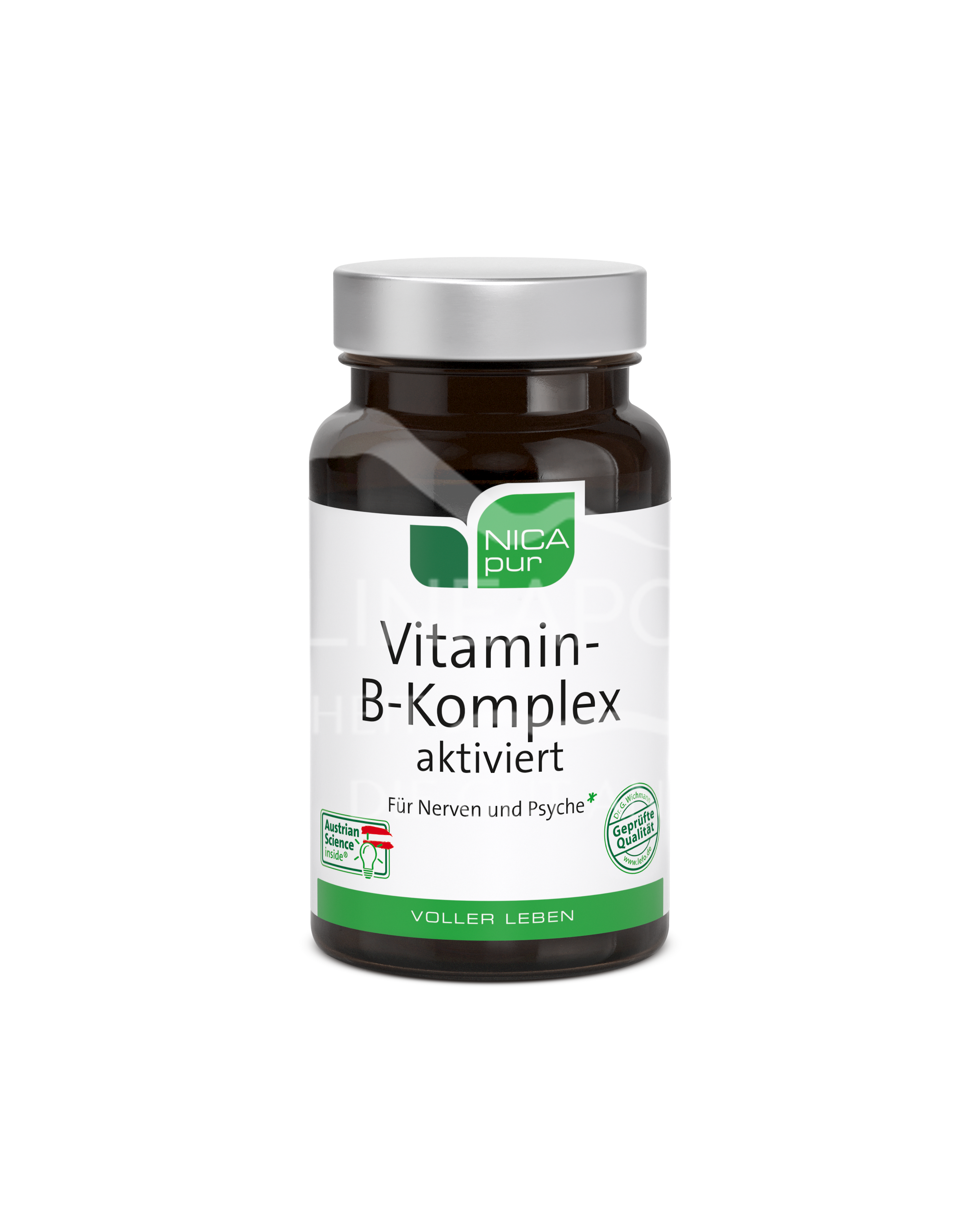 NICApur Vitamin-B-Komplex aktiviert Kapseln