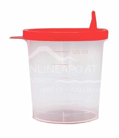 Dr. Junghans Urinbecher mit Schnappdeckel