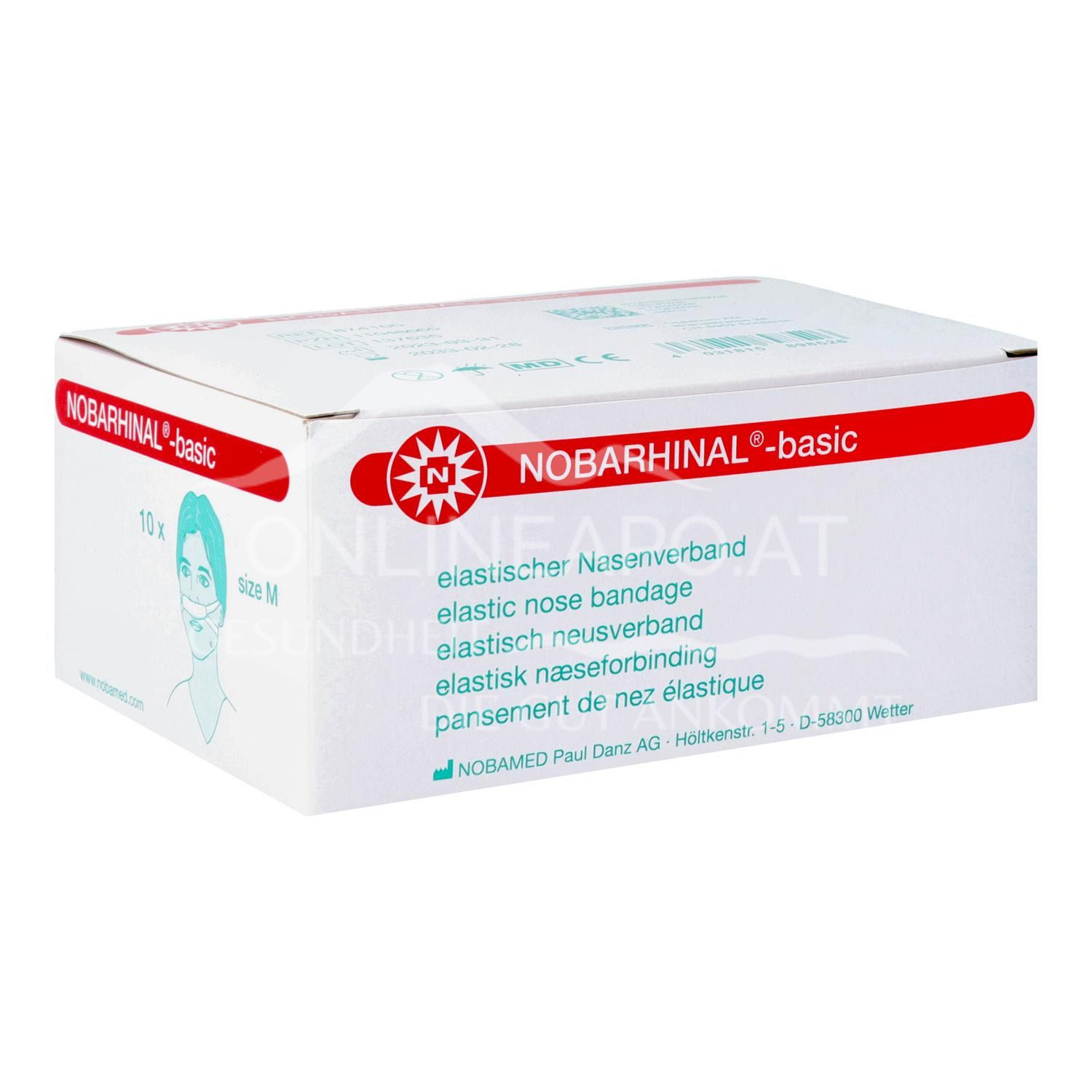 NOBARHINAL® basic Nasenverband - Mittel