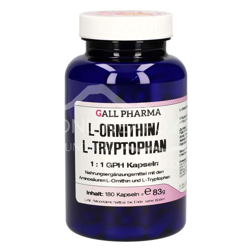 Gall Pharma L-ornithine/L-tryptophan 1:1 capsules