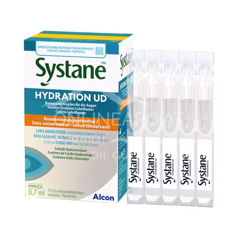 Systane® HYDRATION UD Benetzungstropfen - Einzeldosen ohne Konservierungsmittel, 0,7 ml
