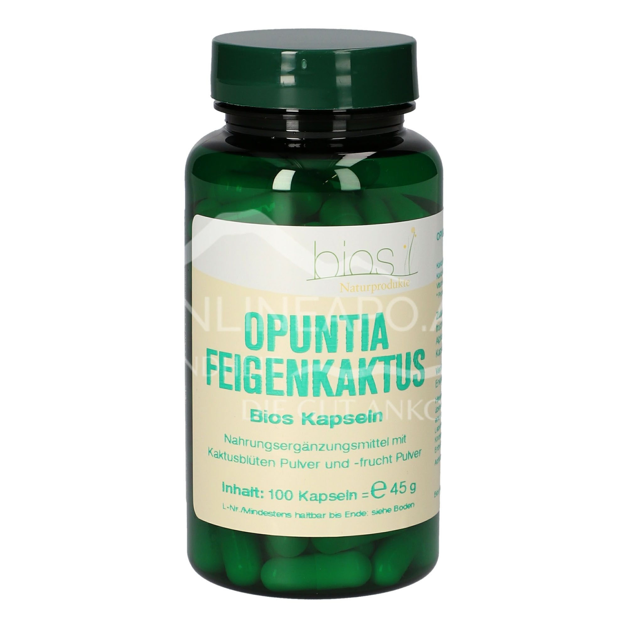 Bios Opuntia prickly pear capsules