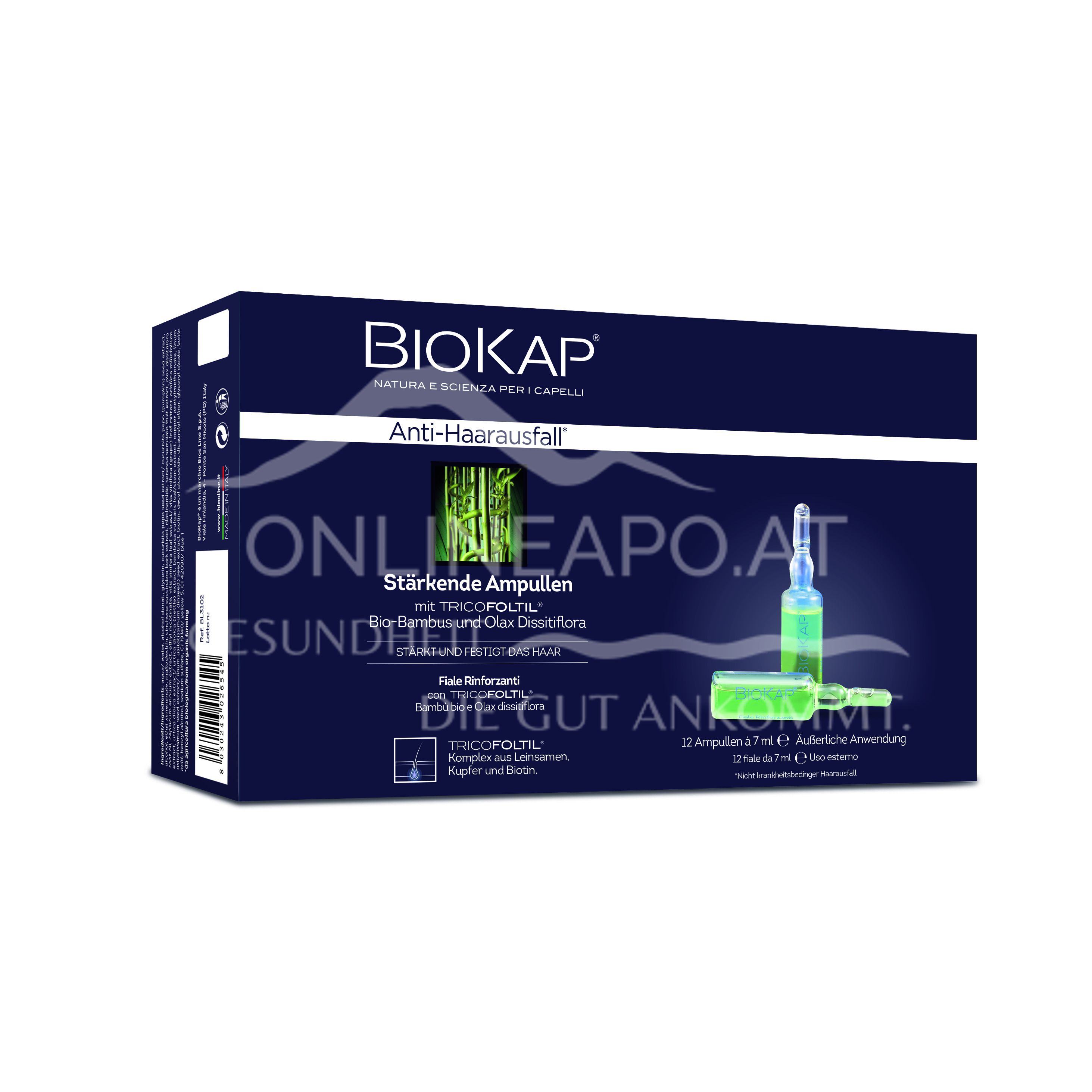 BioKap Anti-Haarausfall Stärkende Ampullen