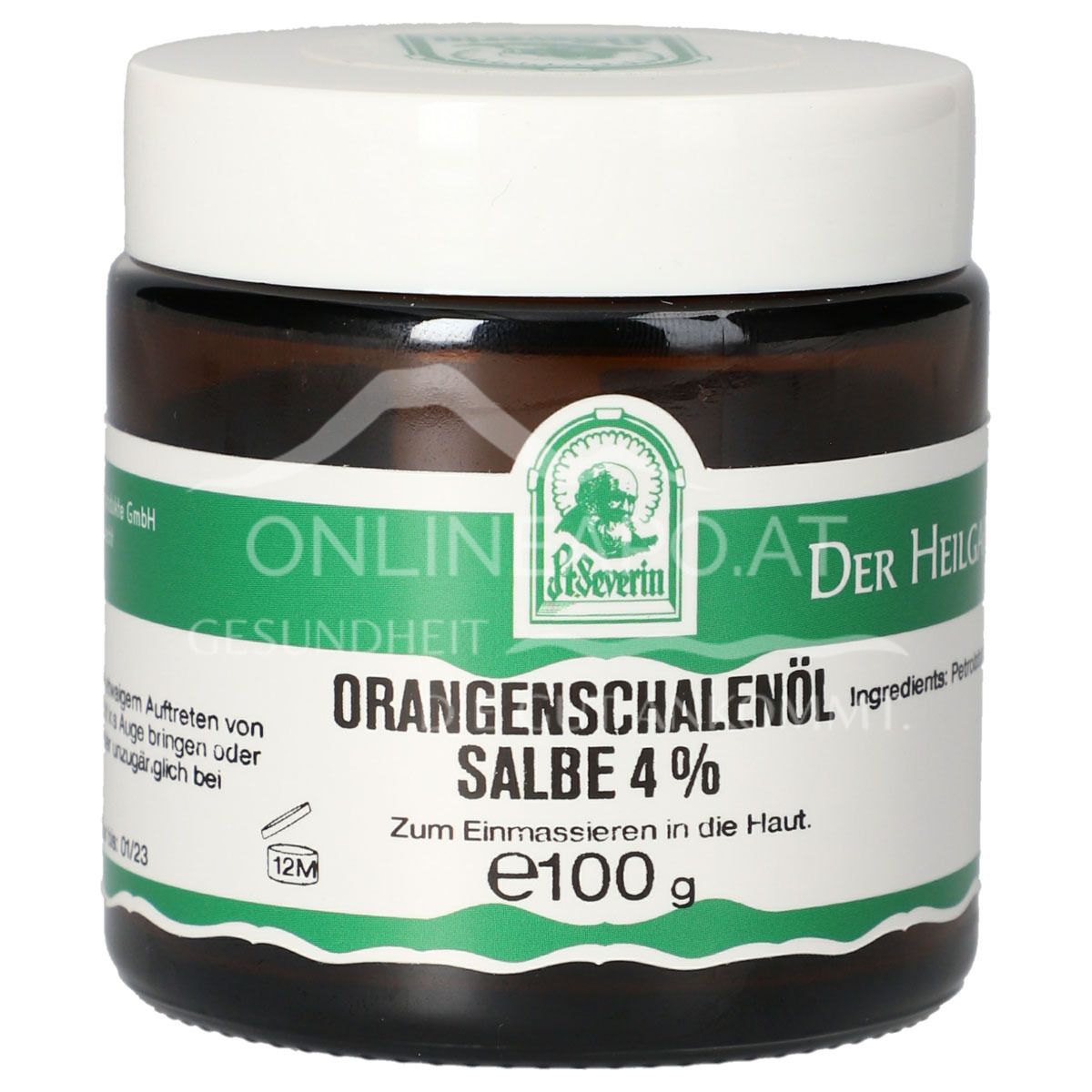 Father Severin Orange Peel Oil Ointment 4%