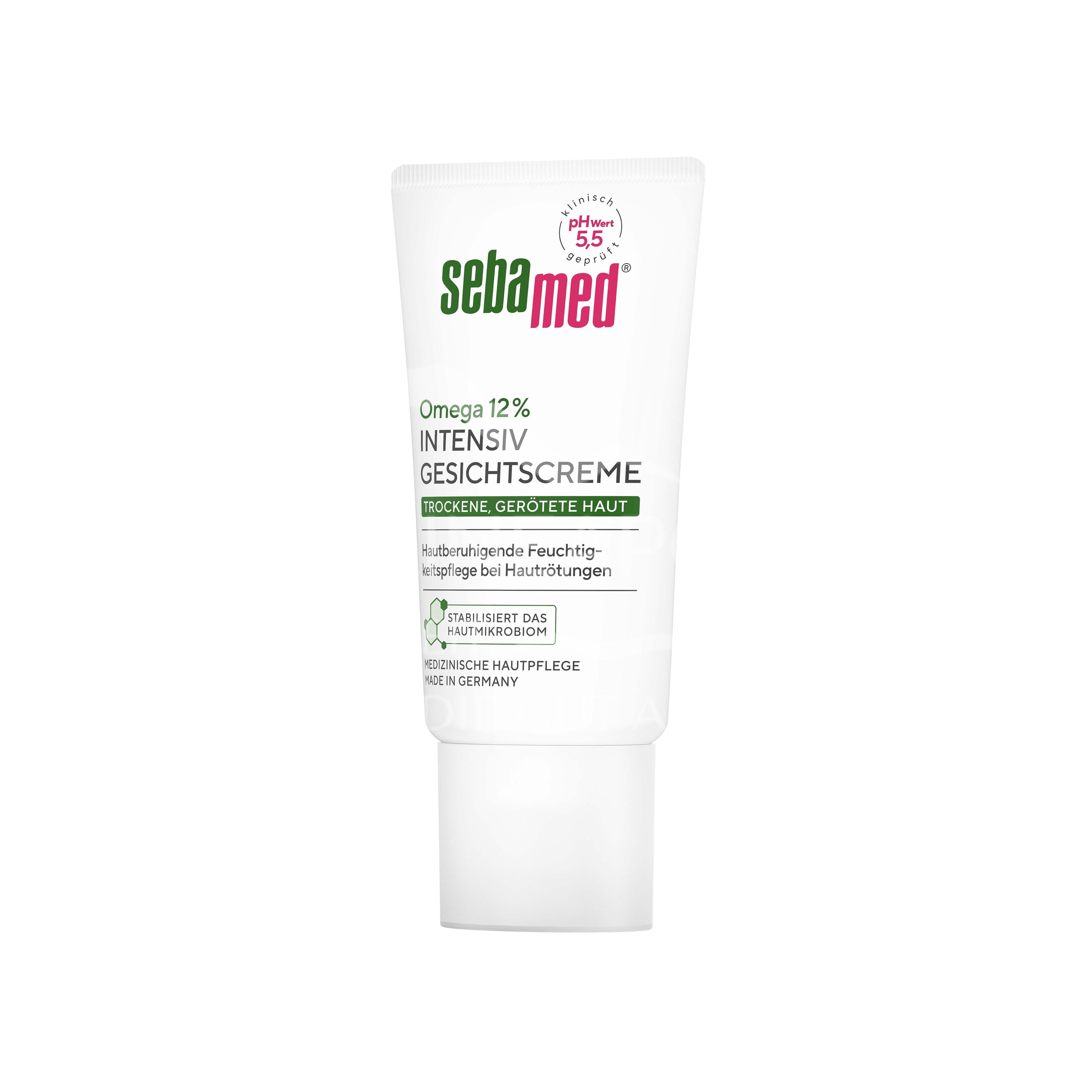 Sebamed Intensiv Gesichtscreme Omega 12% - Trockene, gerötete Haut