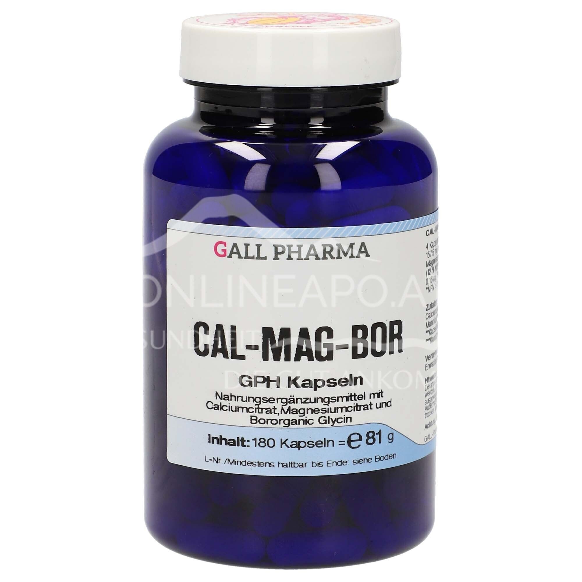 Gall Pharma CAL-MAG-BOR Capsules