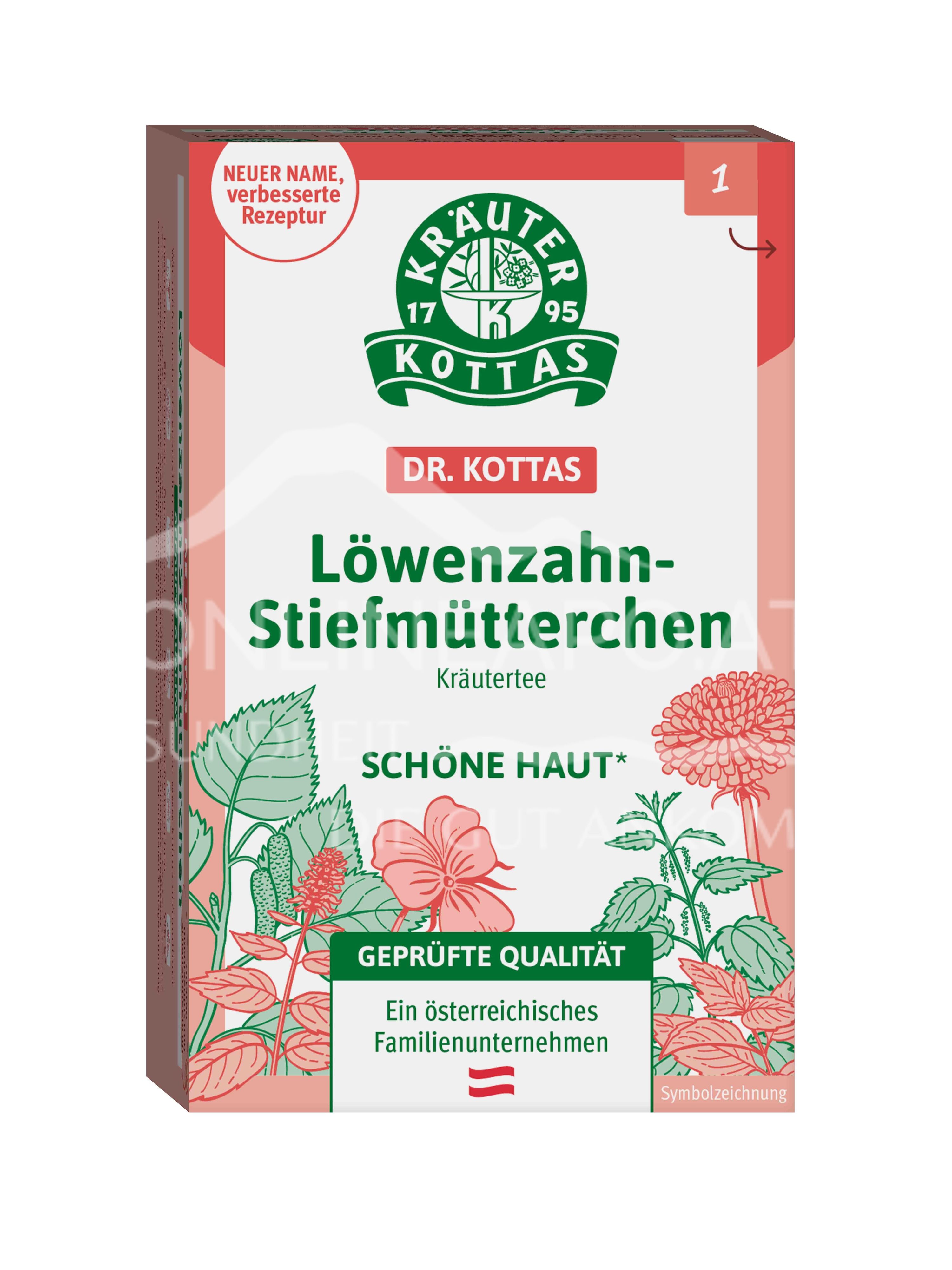 Dr. Kottas Löwenzahn-Stiefmütterchen Kräutertee