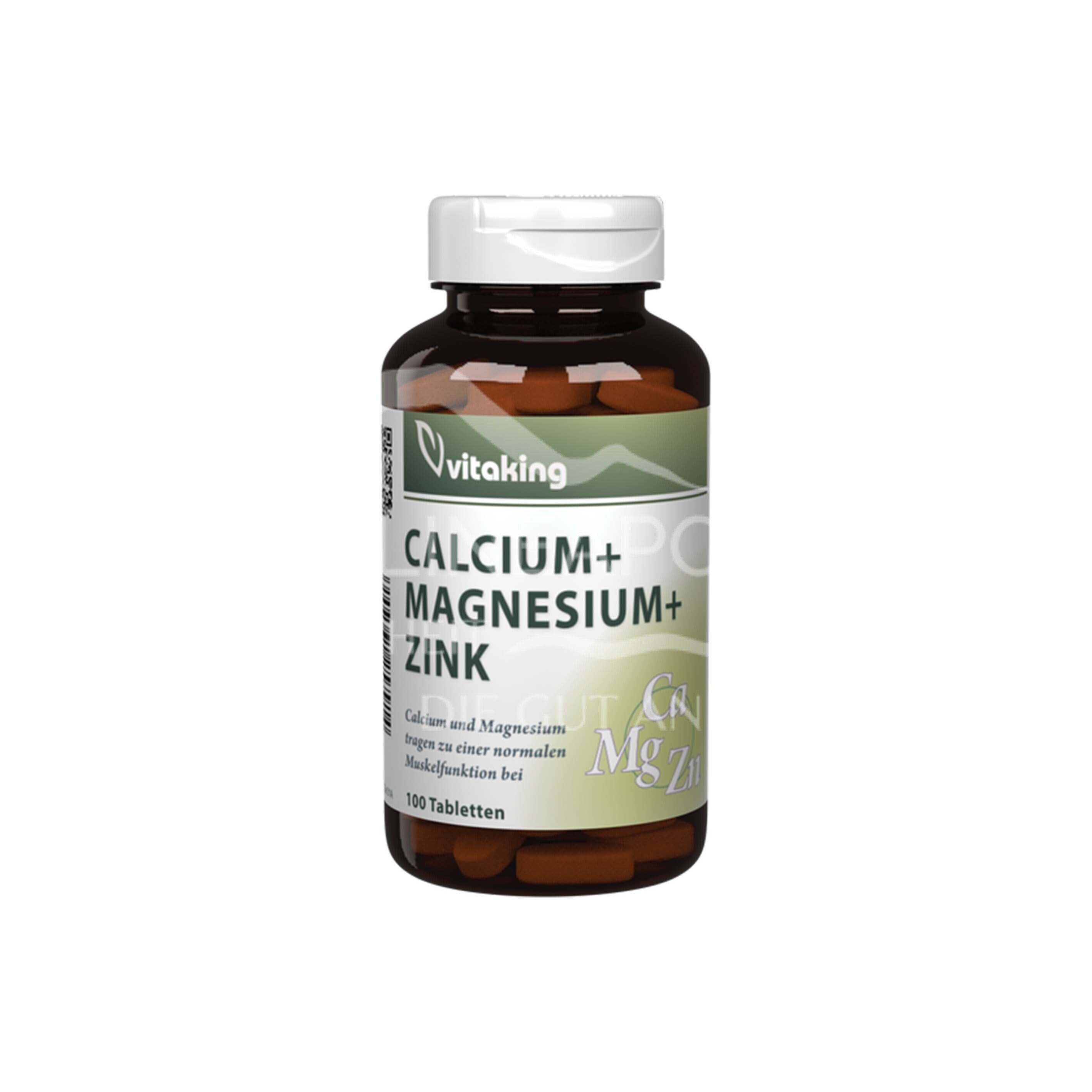vitaking Calcium-Magnesium-Zink 333/133/8 mg Tabletten