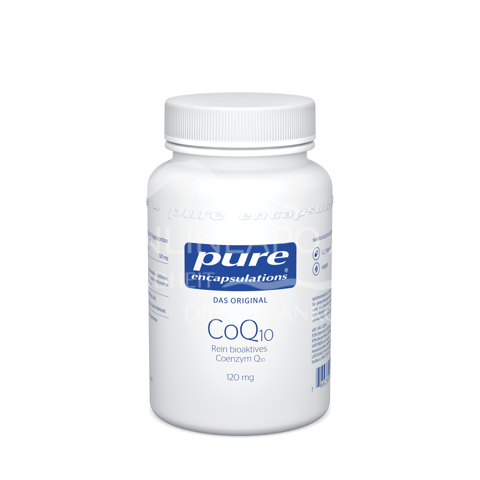 pure encapsulations® CoQ10 120 mg Kapseln
