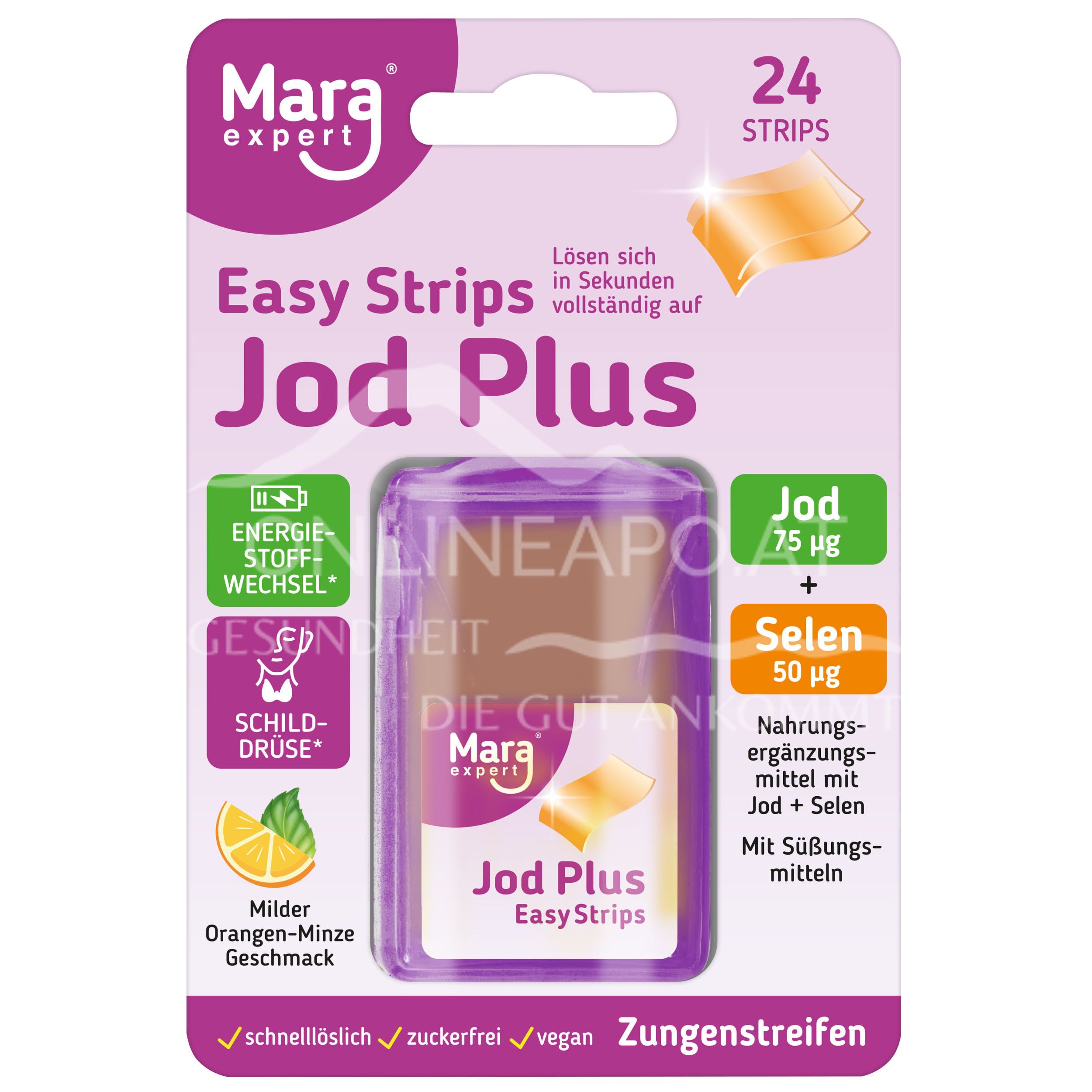 Mara expert® Iodine Plus Easy Strips 1 mg
