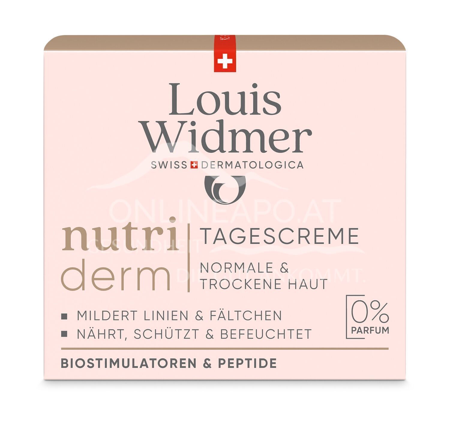 Louis Widmer nutriderm Tagescreme - ohne Parfum