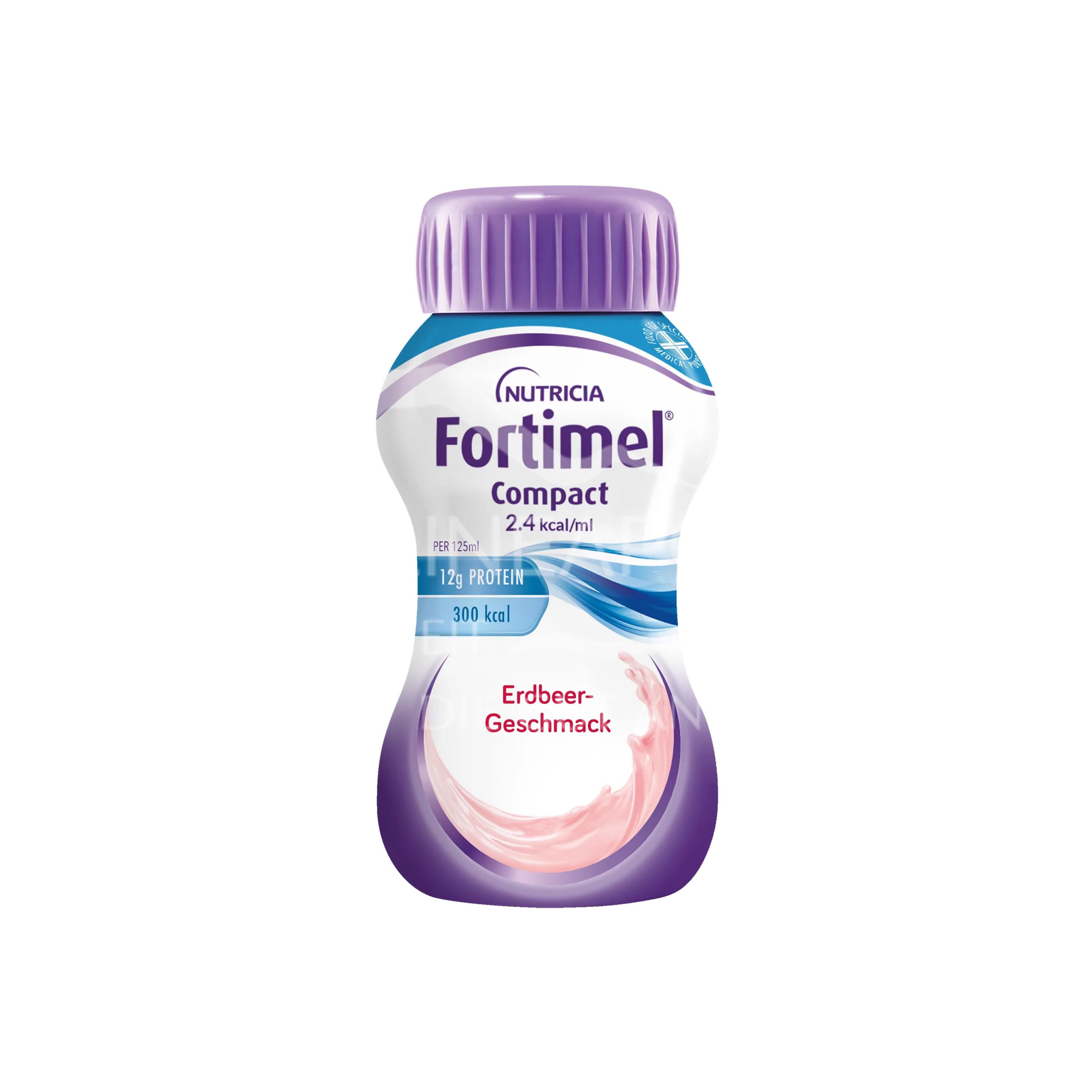 Nutricia Fortimel Compact 2.4 kcal Erdbeere Trinknahrung 125 ml