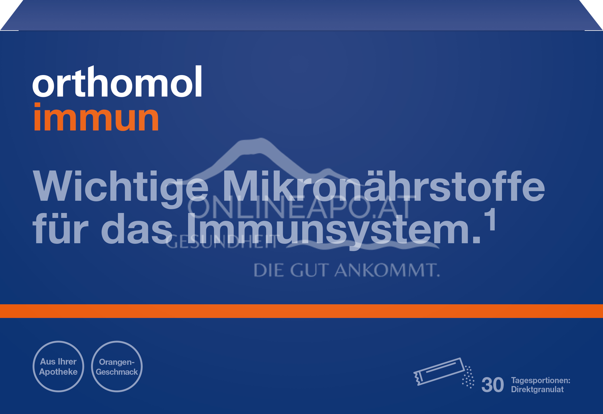 Orthomol Immun Direktgranulat Orange