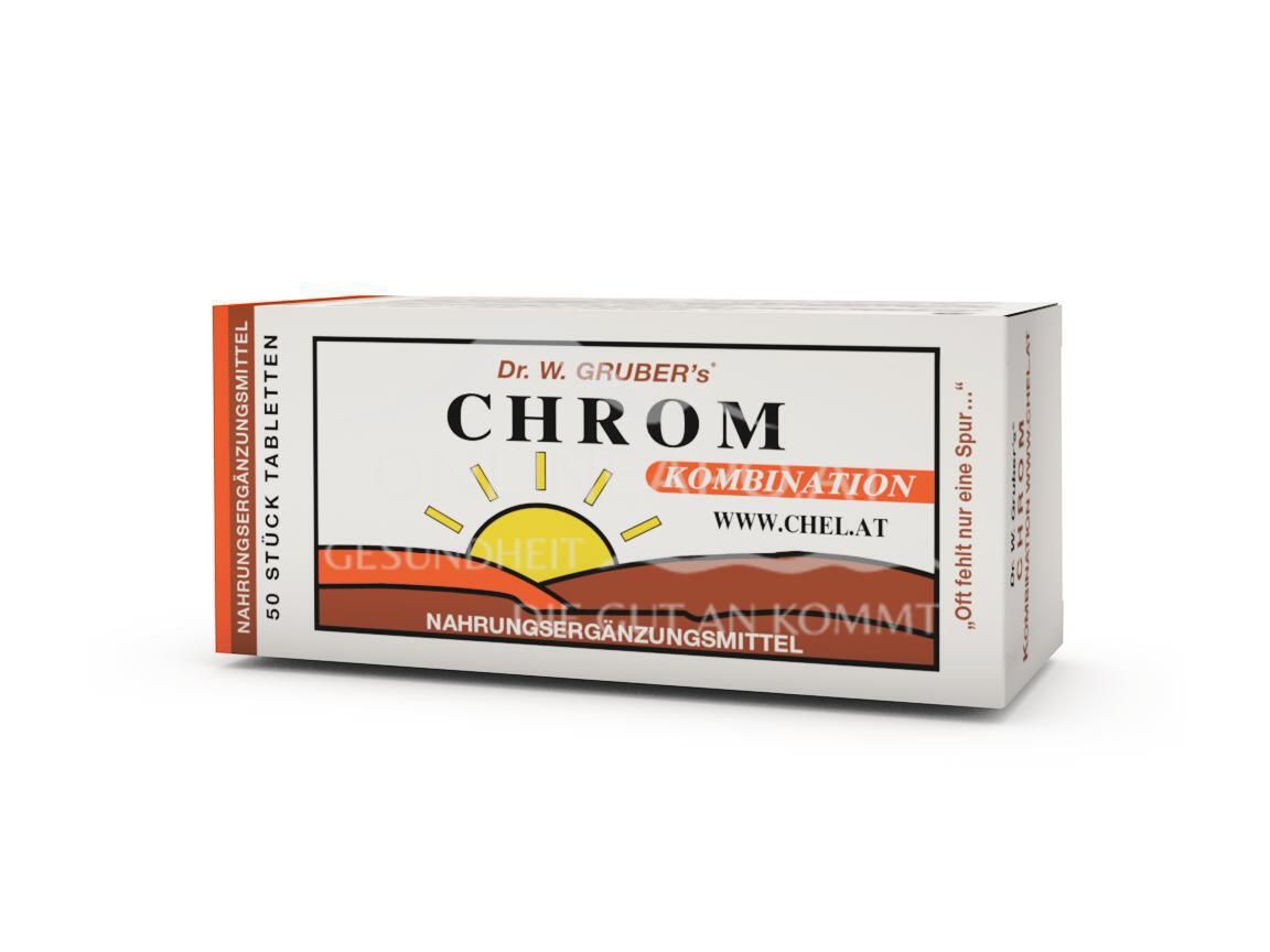 Dr. W. Gruber’s® Chrom Kombination Chelat Tabletten