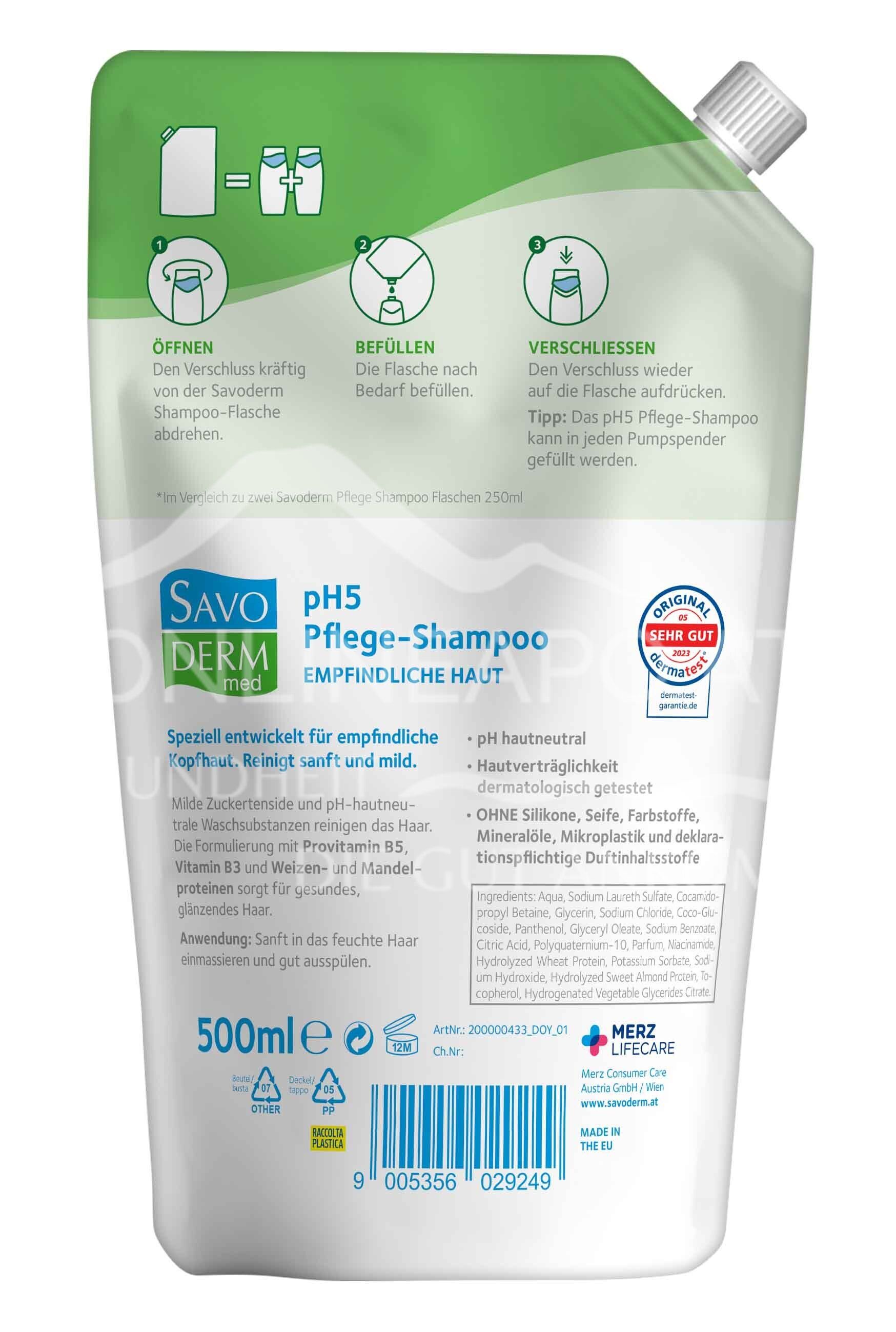 Savoderm med pH5 care shampoo