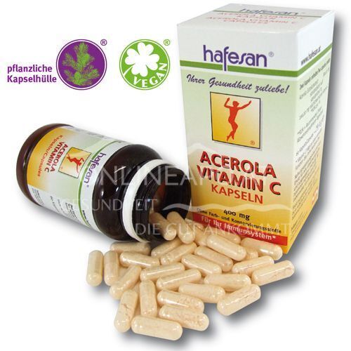 hafesan Acerola Vitamin C 400 mg Kapseln