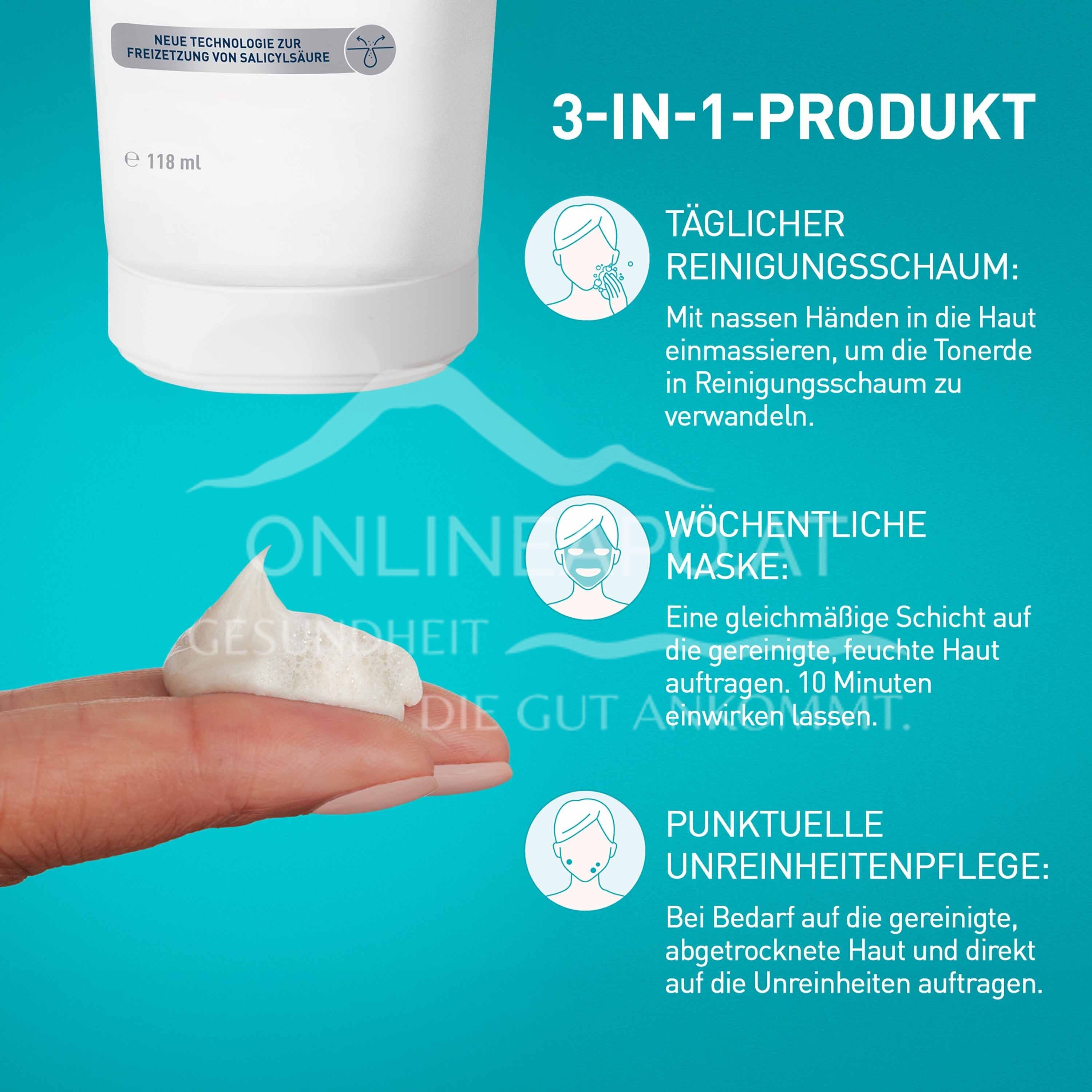CeraVe Tonerde-zu-Schaum-Reinigung