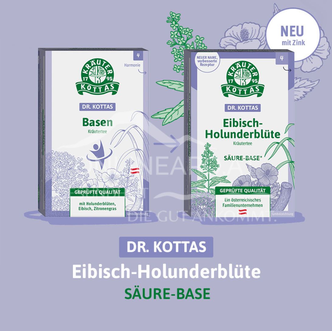 Dr. Kottas Eibisch-Holunderblüte Kräutertee