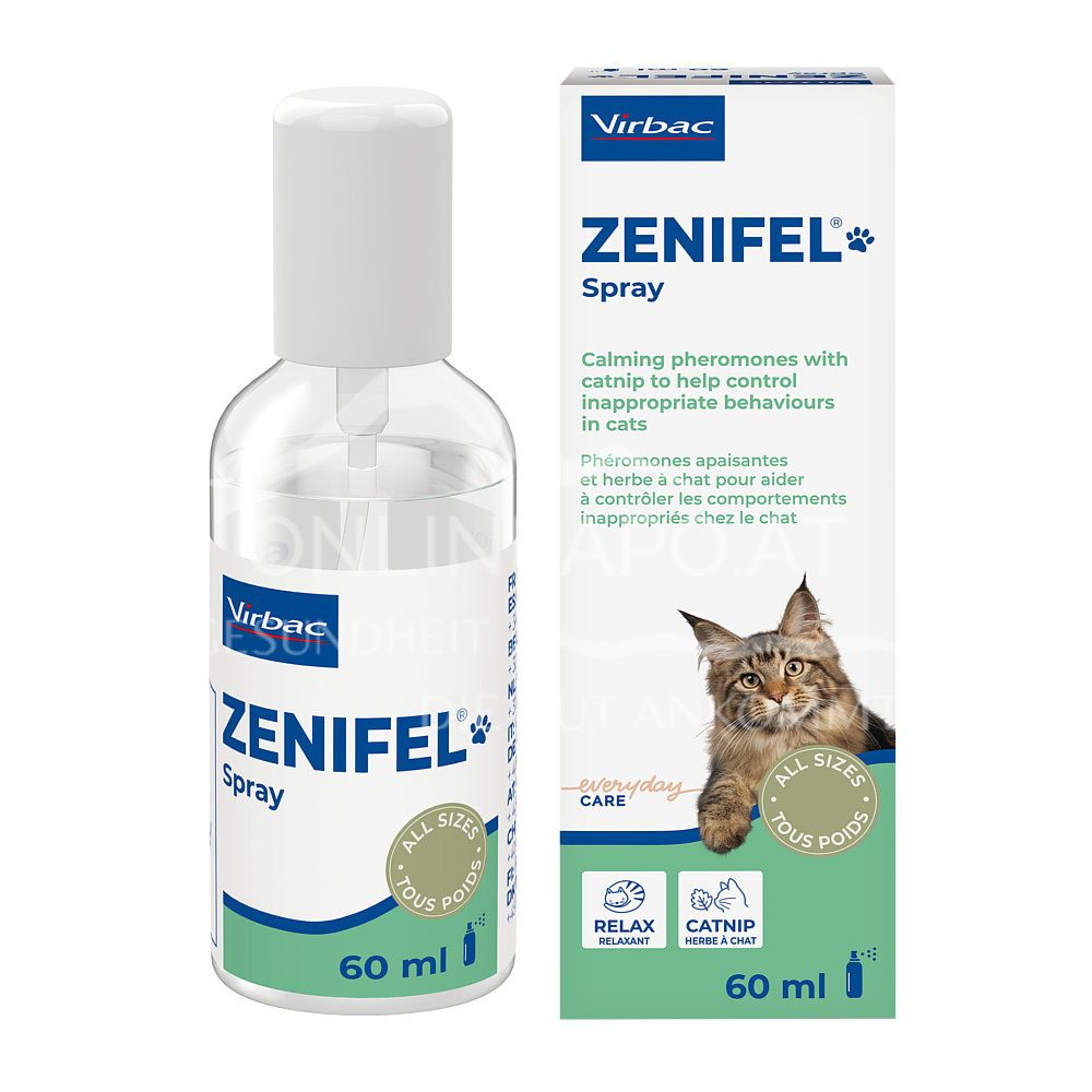 Virbac Zenifel spray with calming pheromones for cats