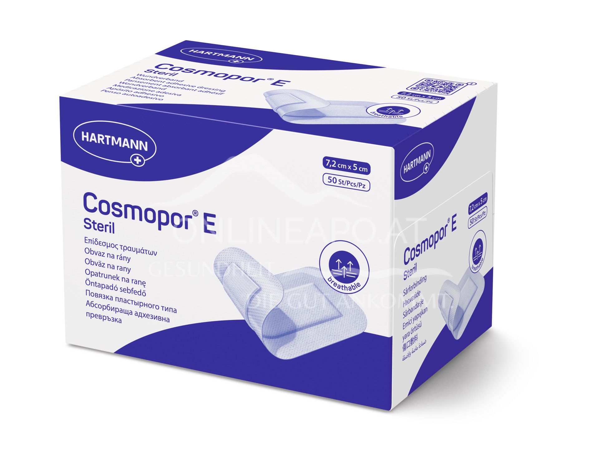 Cosmopor® E self-adhesive rapid wound dressing sterile, 25 x 10 cm copy