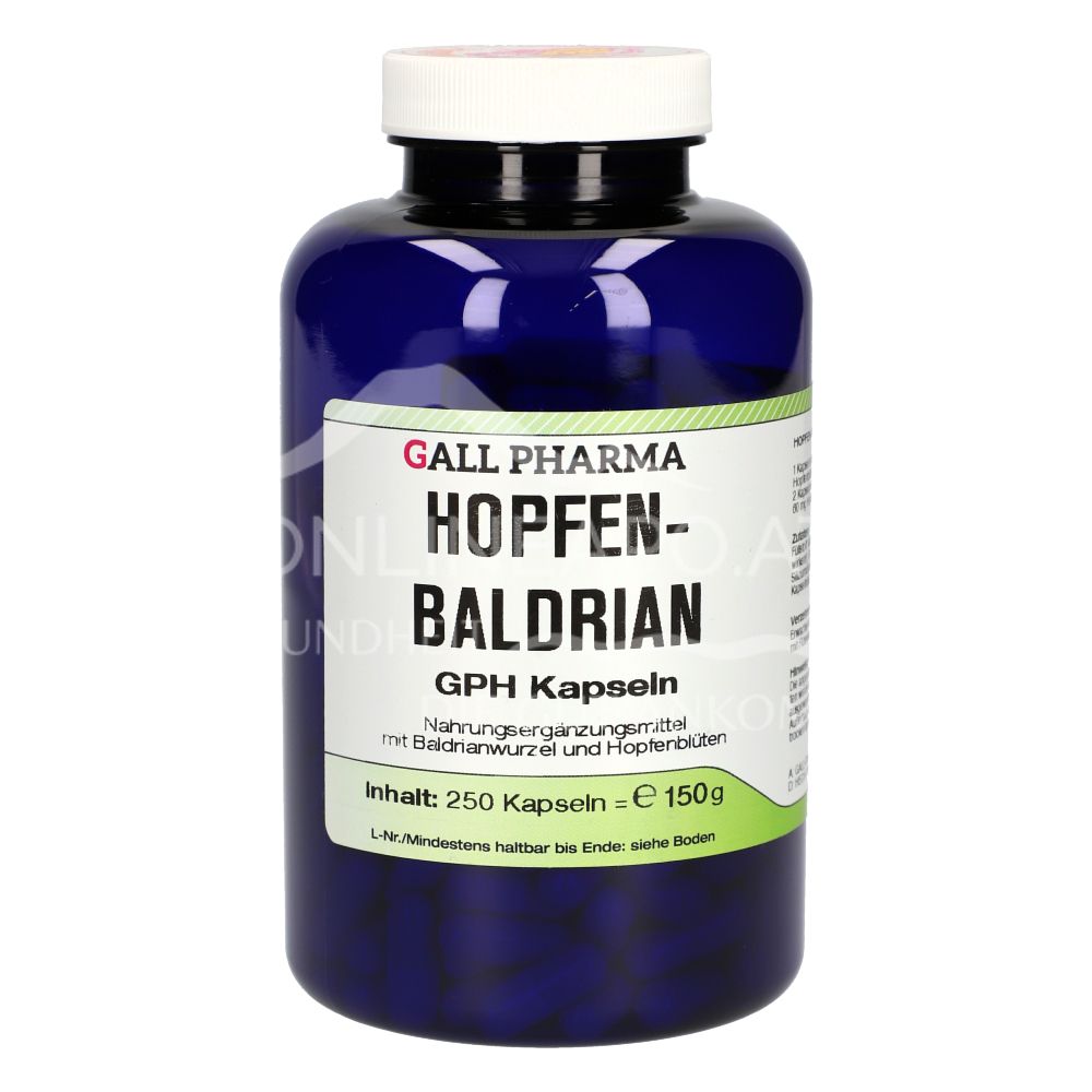 Gall Pharma Hopfen-Baldrian Kapseln