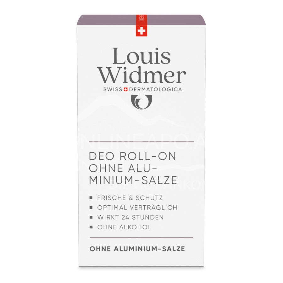 Louis Widmer Deo Roll-on ohne Aluminium-Salze - leicht parfümiert