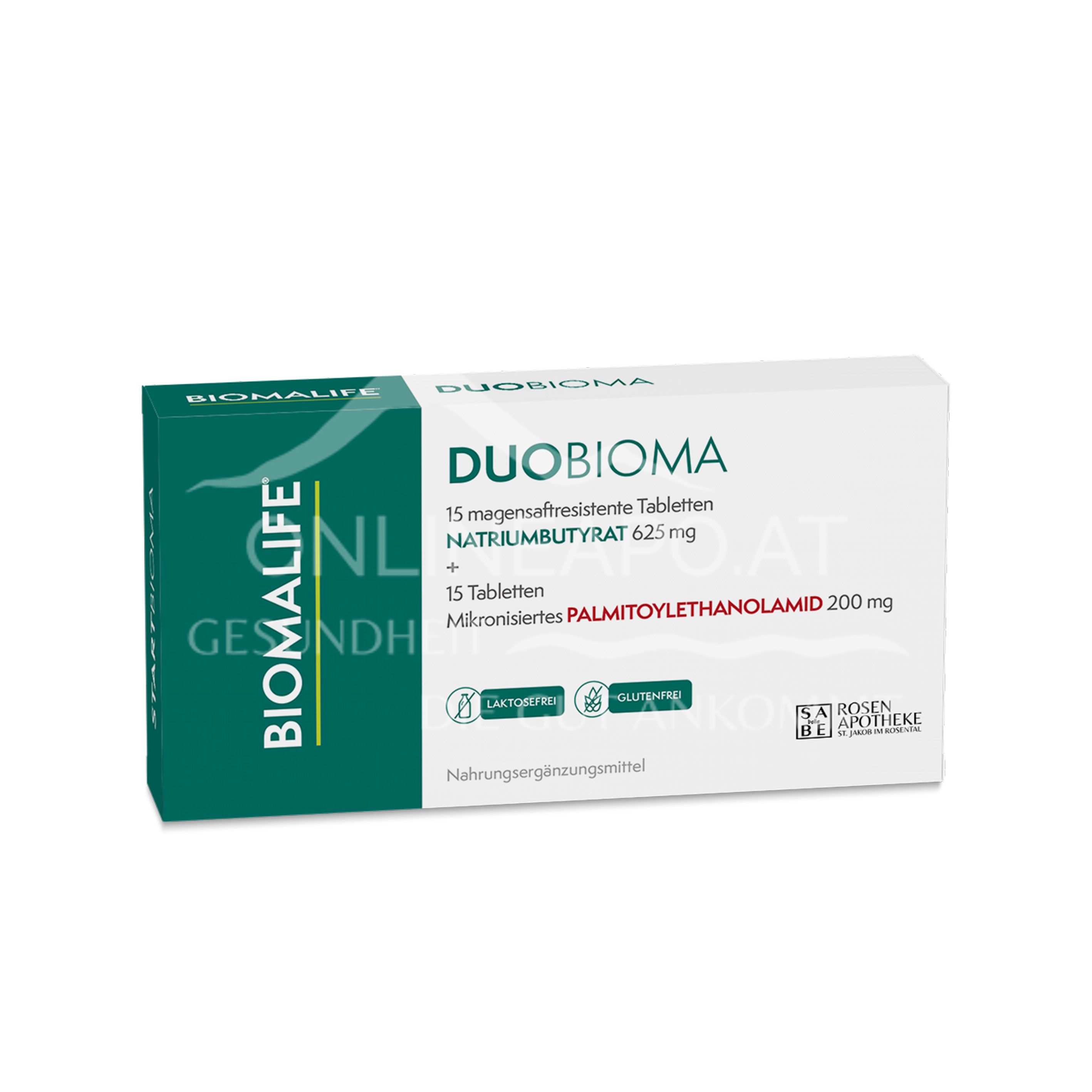 SABE belle BIOMALIFE® DUOBIOMA tablets, 2 x 15 tablets