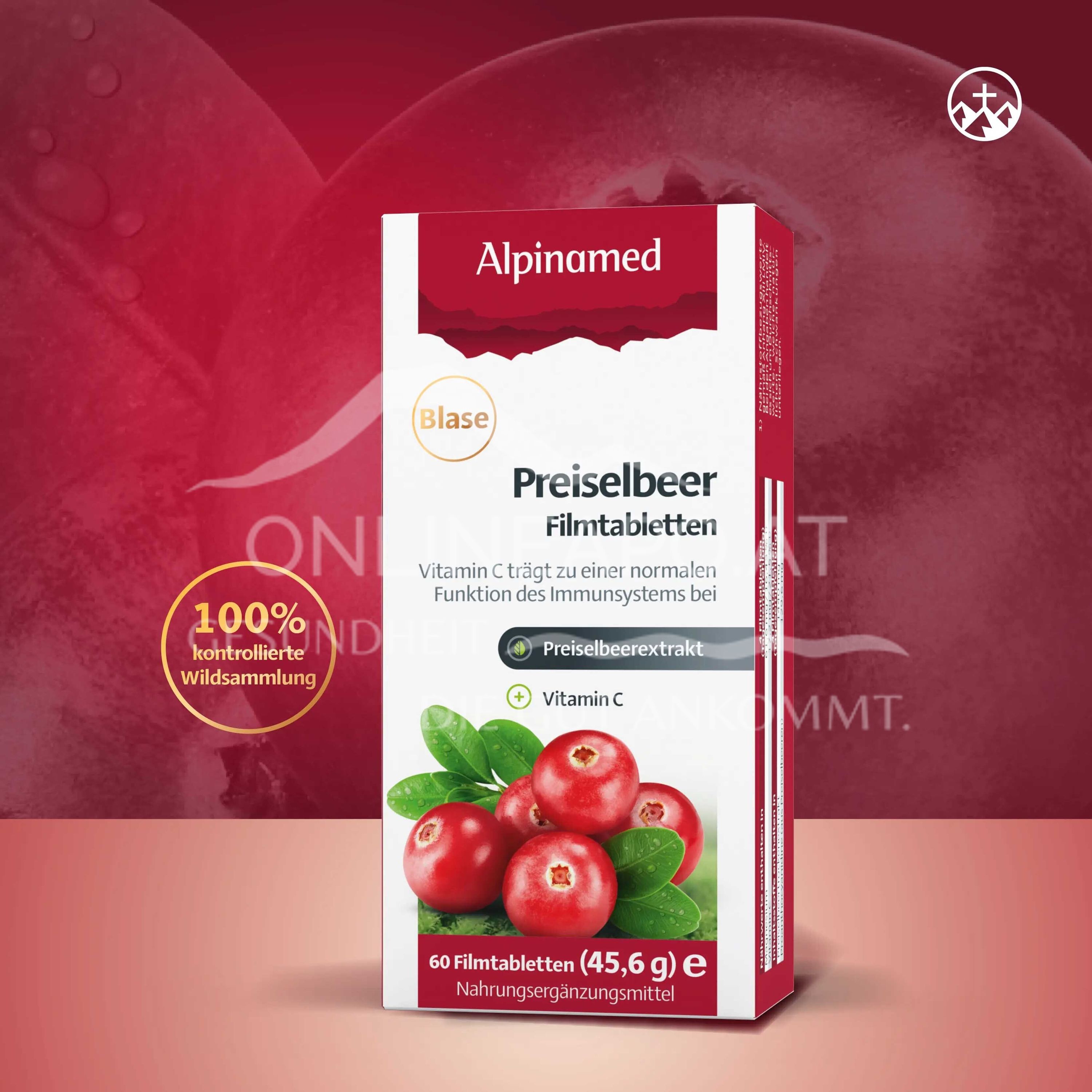 Alpinamed® cranberry film-coated tablets