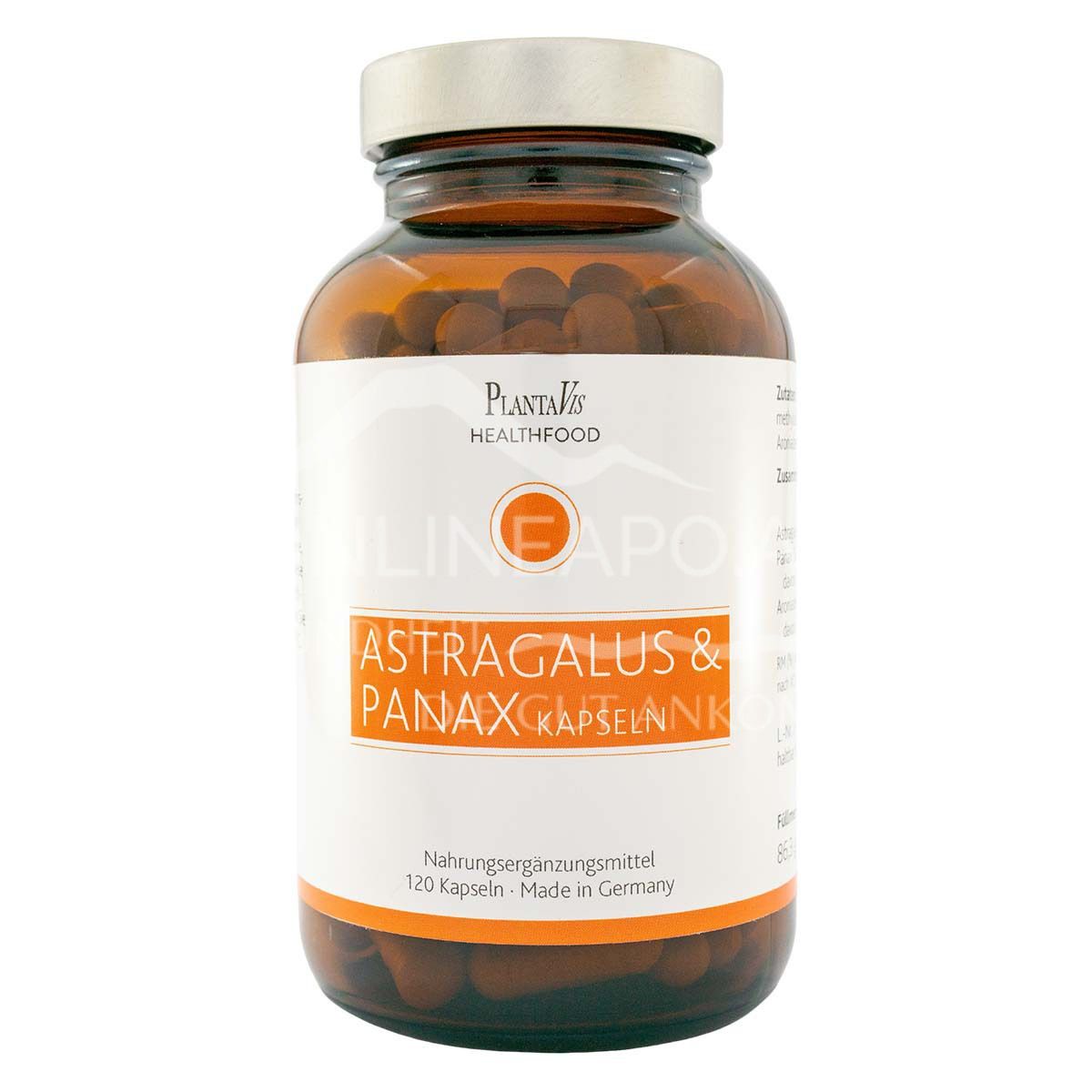 PlantaVis Astragalus und Panax Kapseln