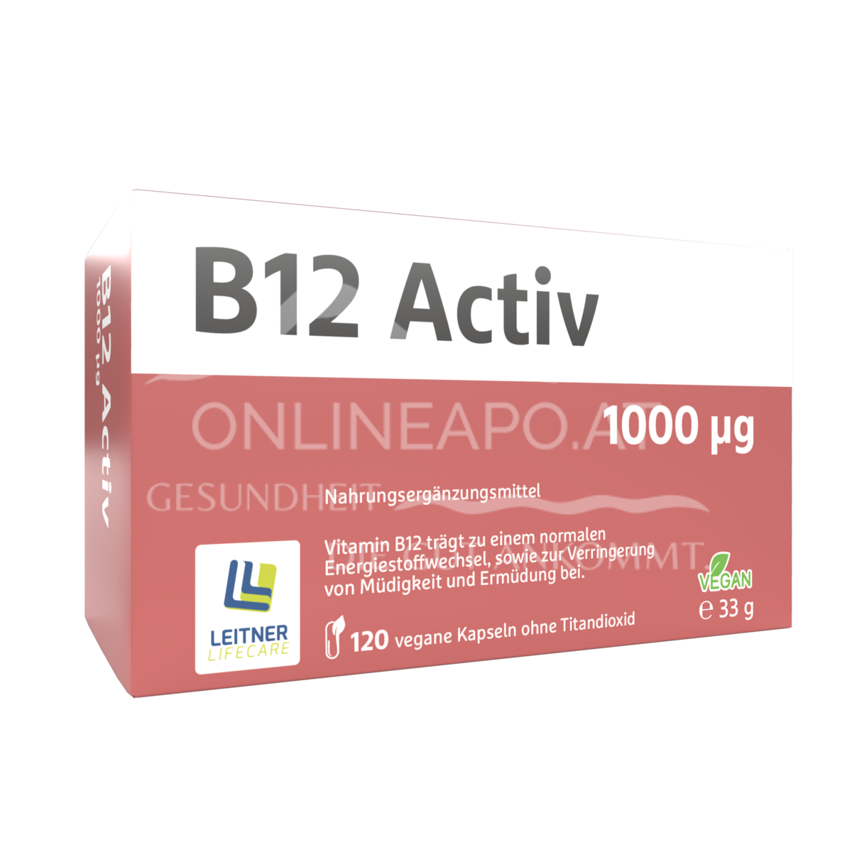 LEITNER Lifecare B12 Activ 1000 mcg capsules