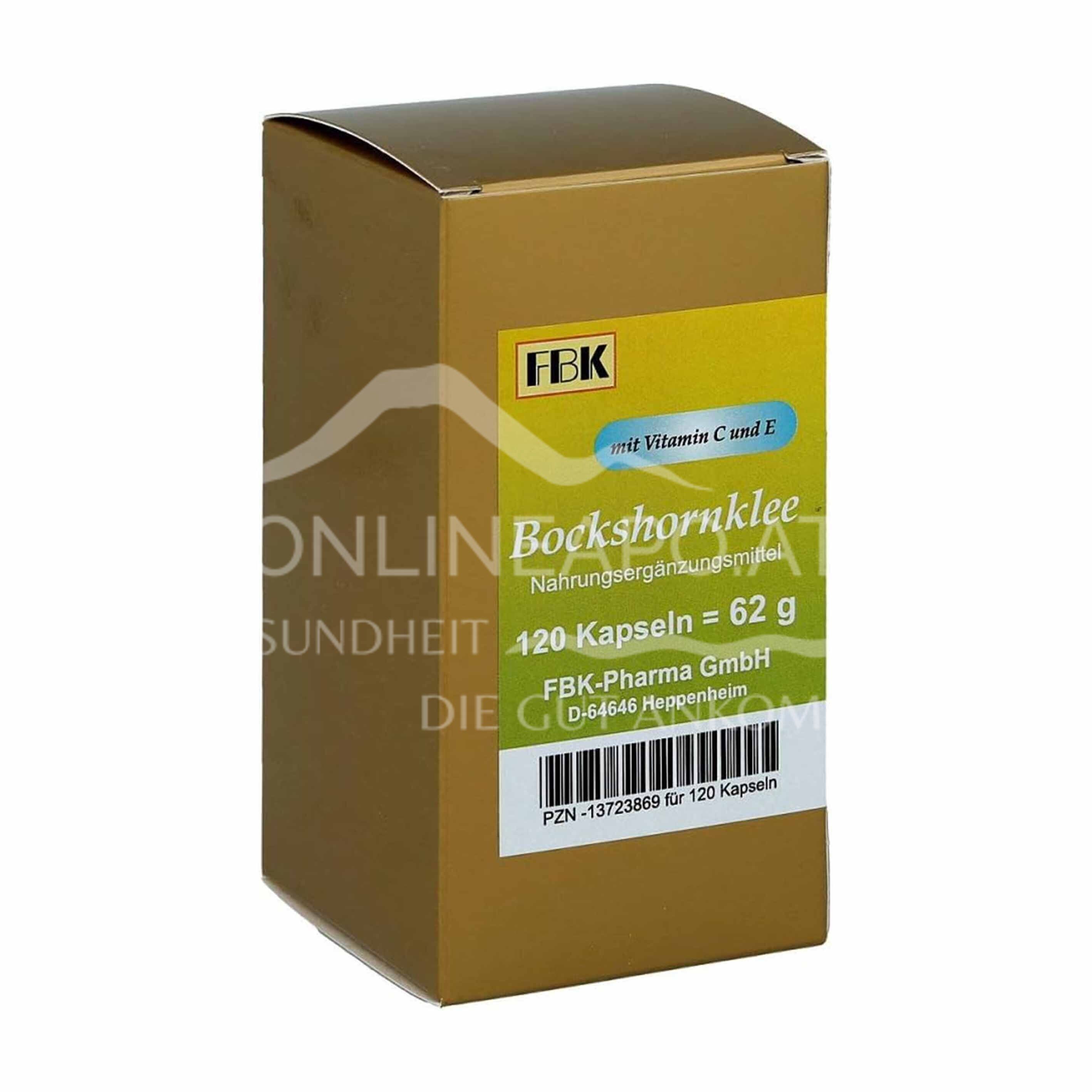 FBK-Pharma Fenugreek with vitamin C and E capsules