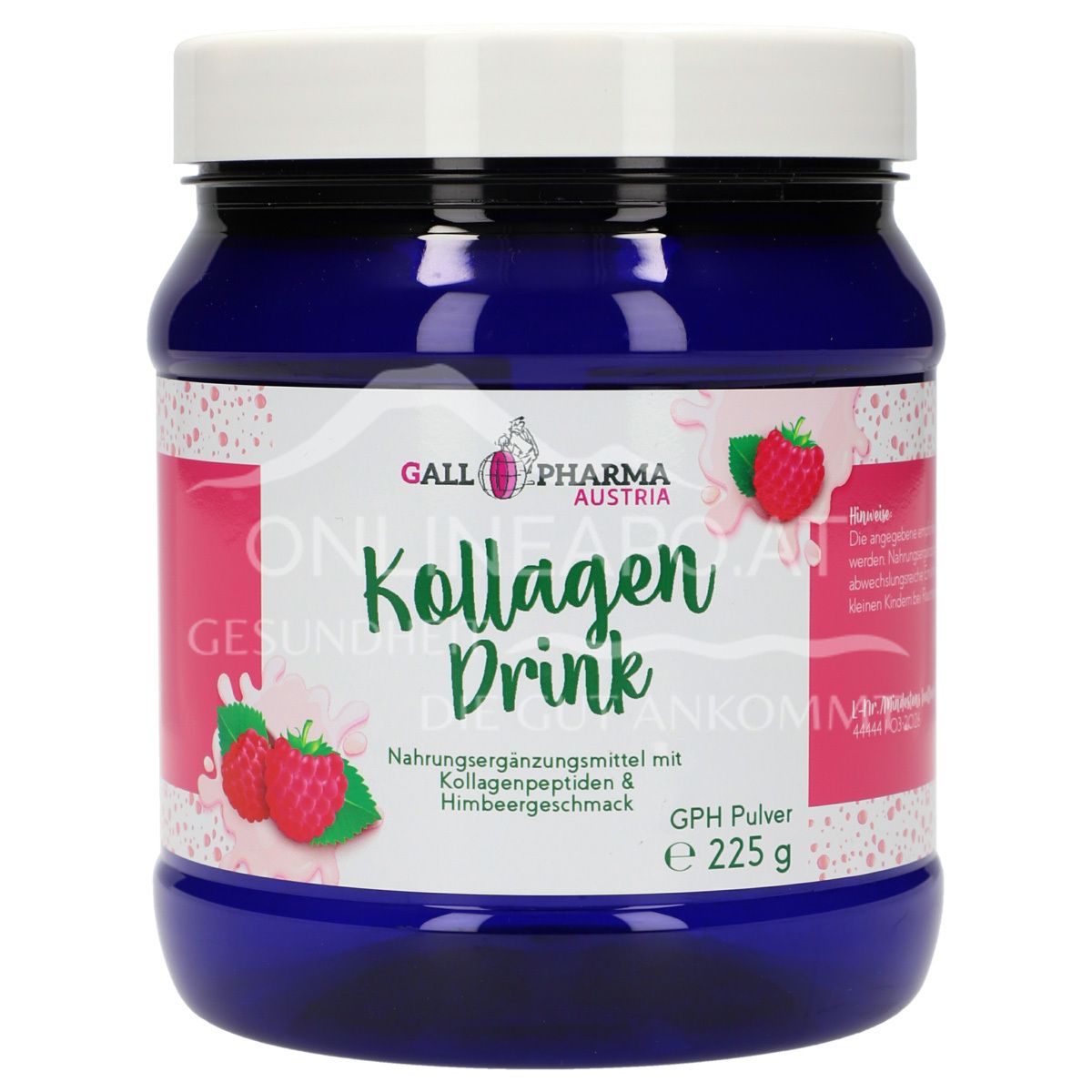 Gall Pharma Collagen Drink Raspberry Powder