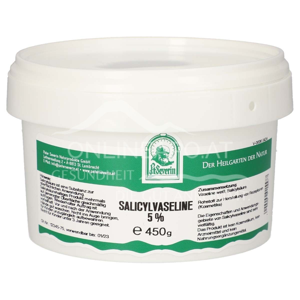 Father Severin Salicylvaseline 5% Ointment