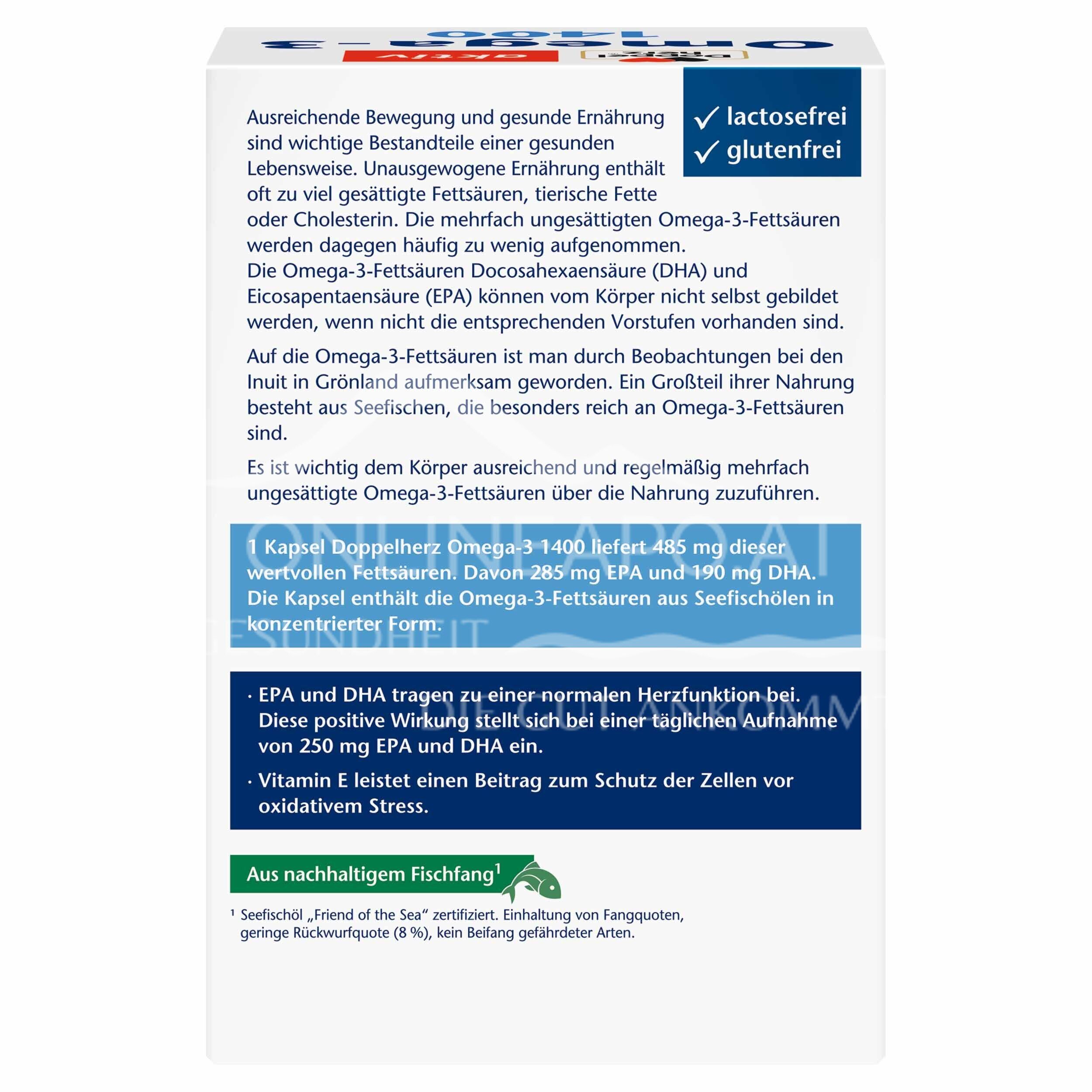 Doppelherz aktiv Omega-3 1400 Kapseln