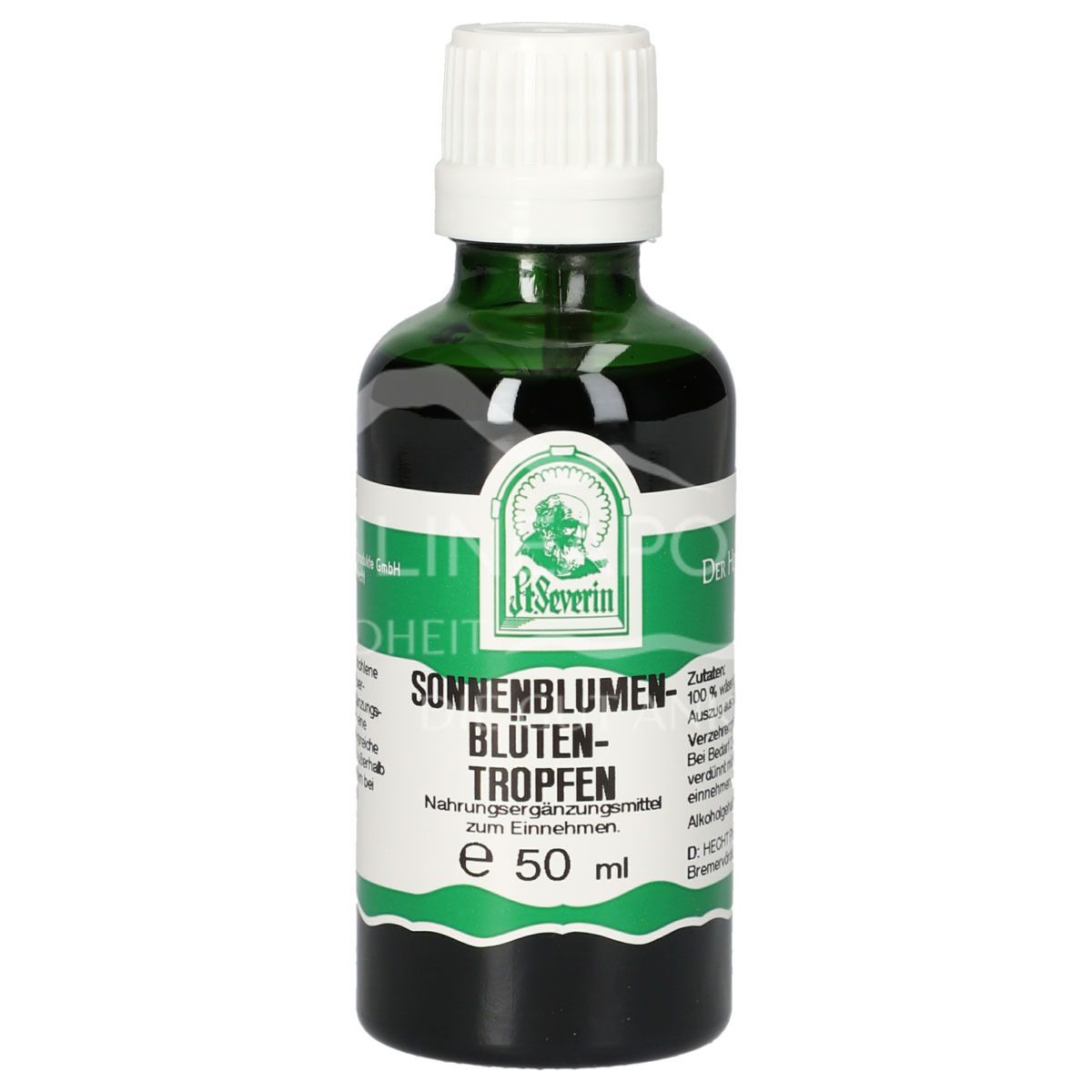 Father Severin sunflower blossom drops