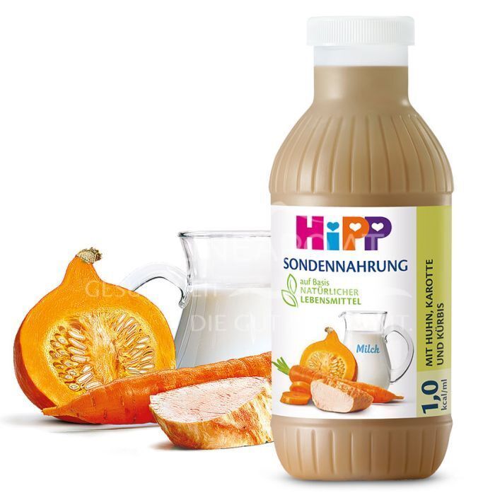 HiPP Sondennahrung mit Huhn, Karotte und Kürbis 500 ml