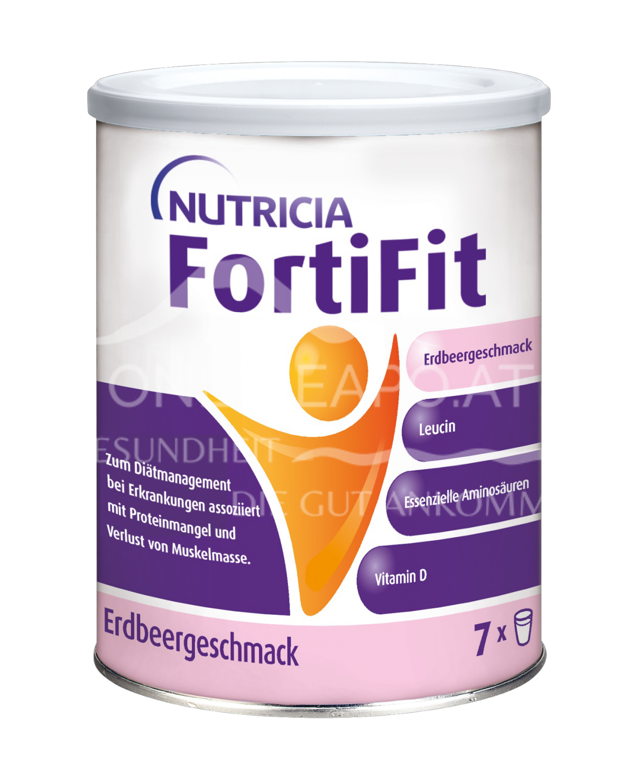 Nutricia FortiFit Pulver Erdbeere 280 g