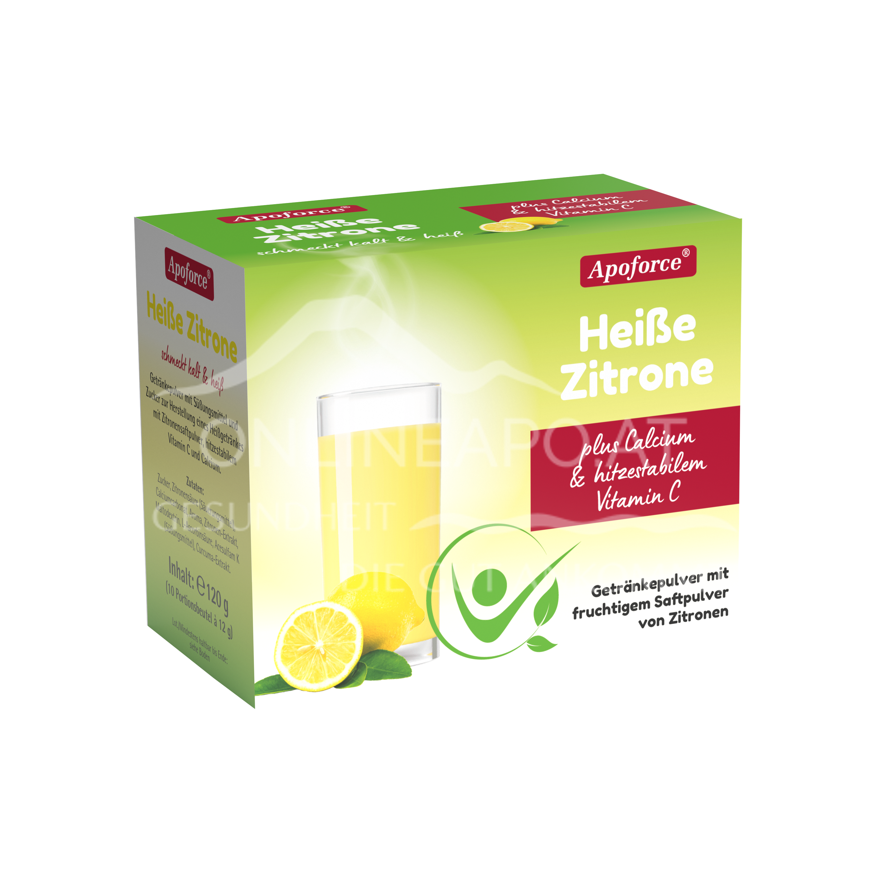 Apoforce® Heiße Zitrone Getränkepulver