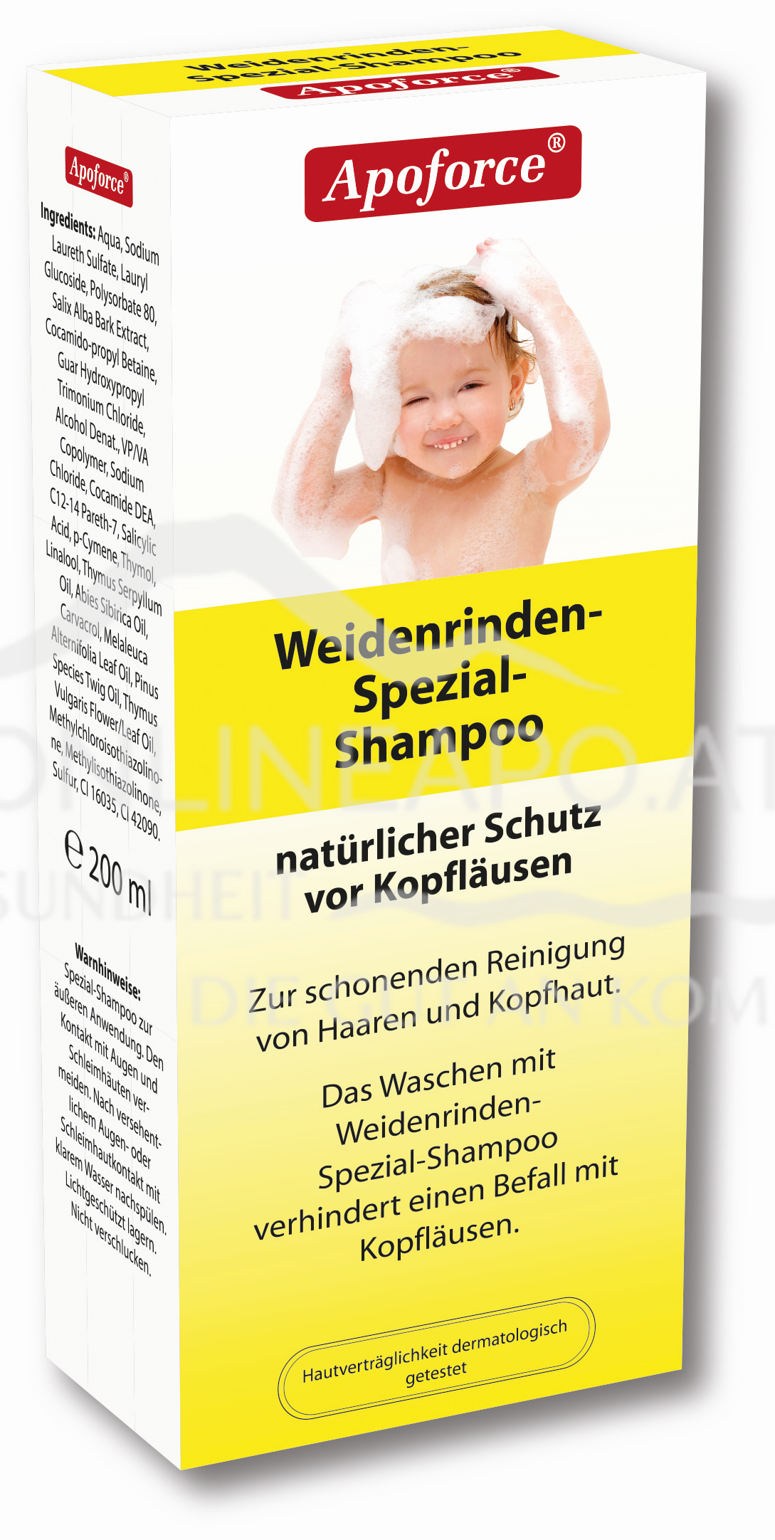 Apoforce® Weidenrinden-Spezial-Shampoo