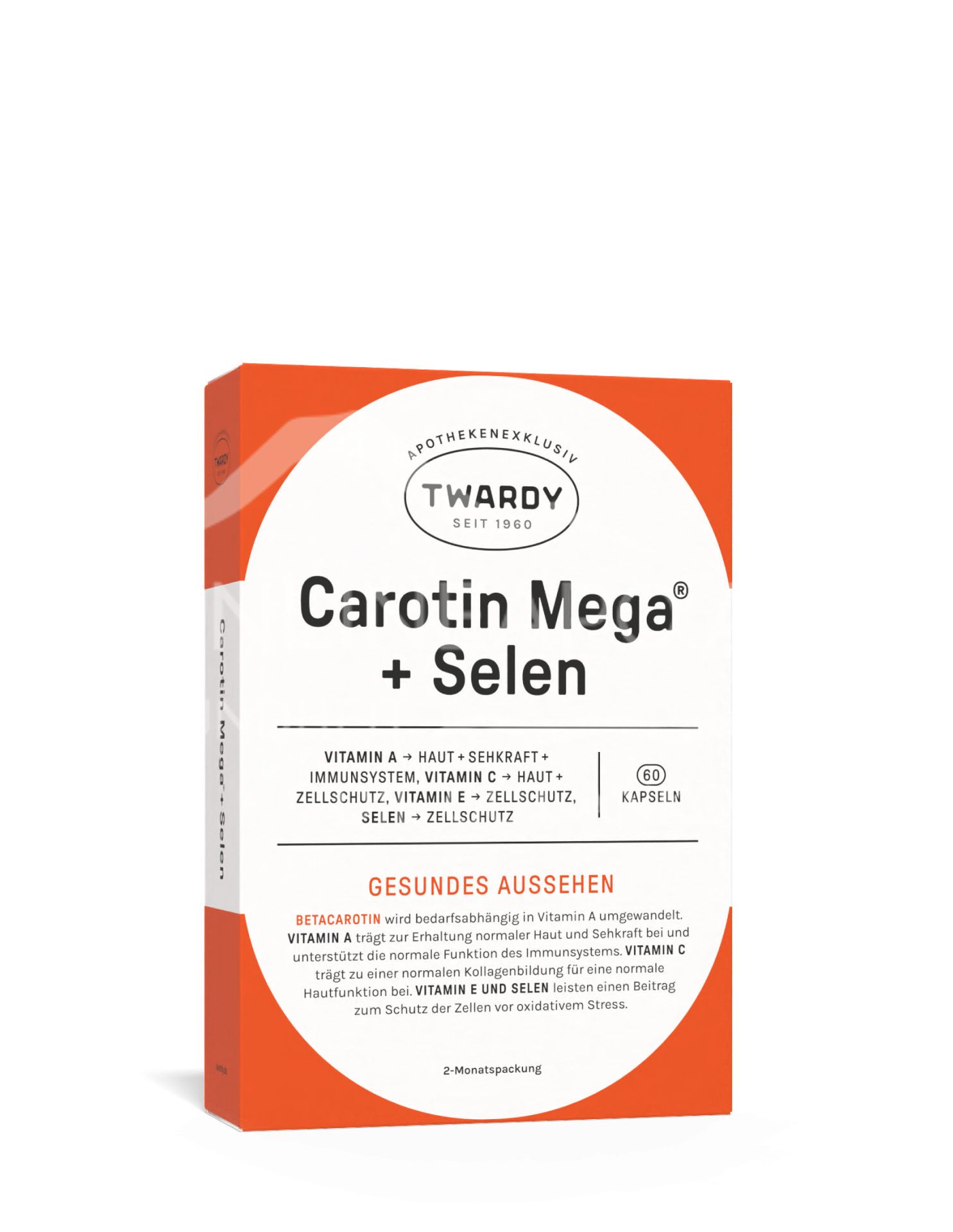Twardy Carotin Mega® + Selen-Kapseln
