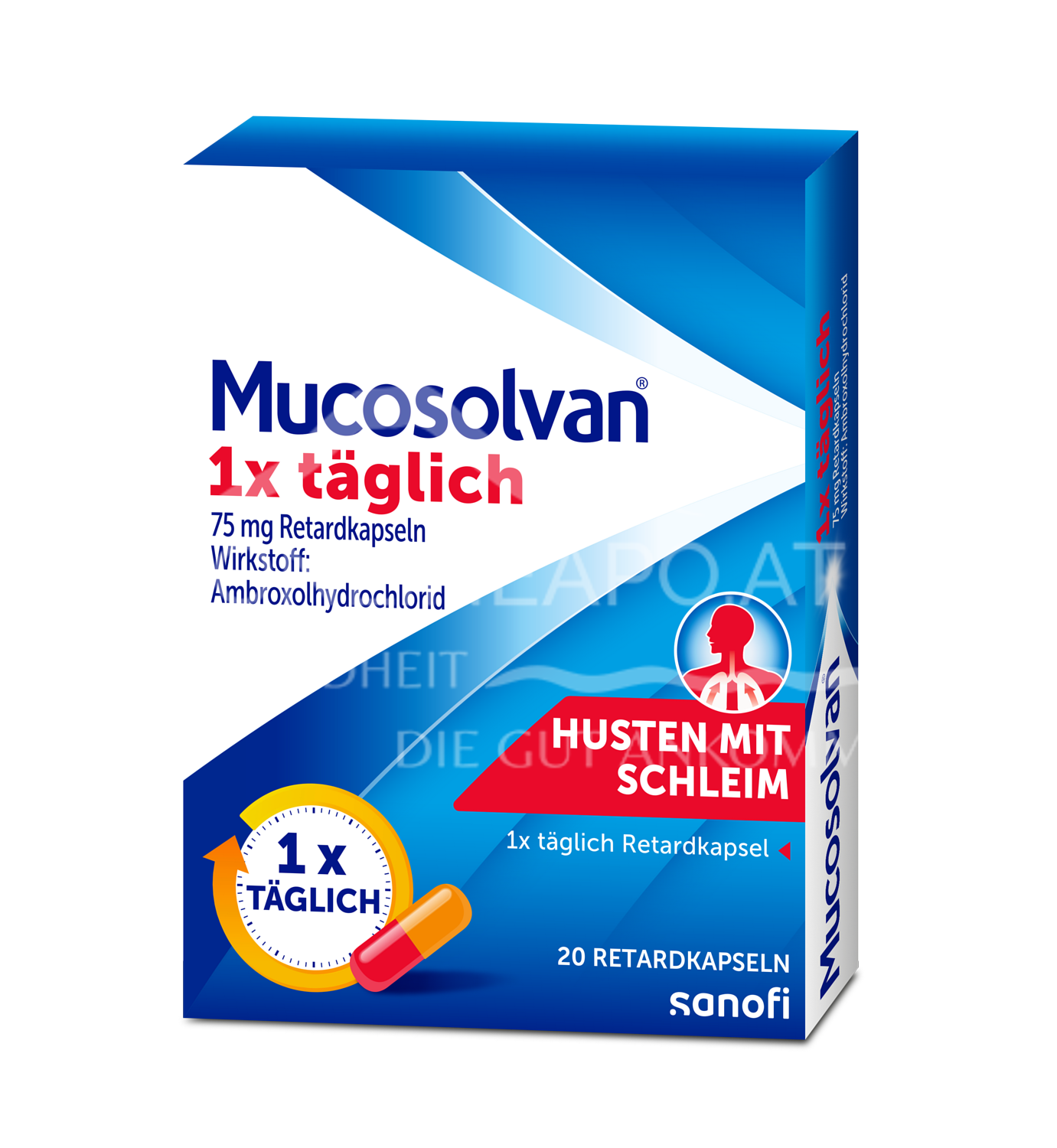 Mucosolvan® 1x täglich 75 mg - Retardkapseln 