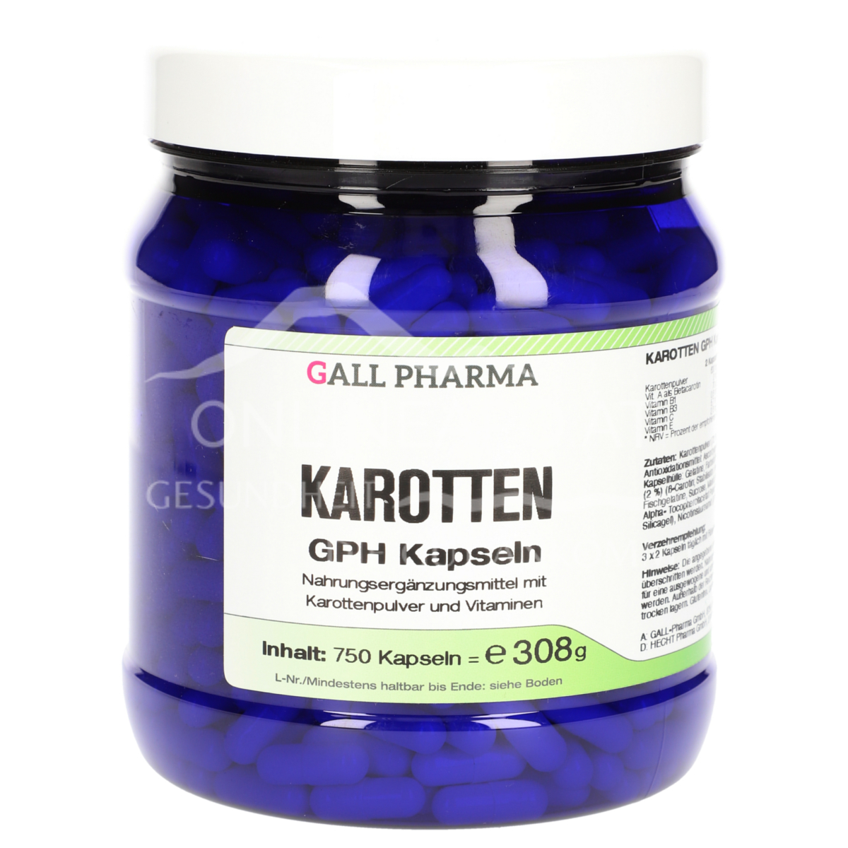 Gall Pharma Carrot Capsules