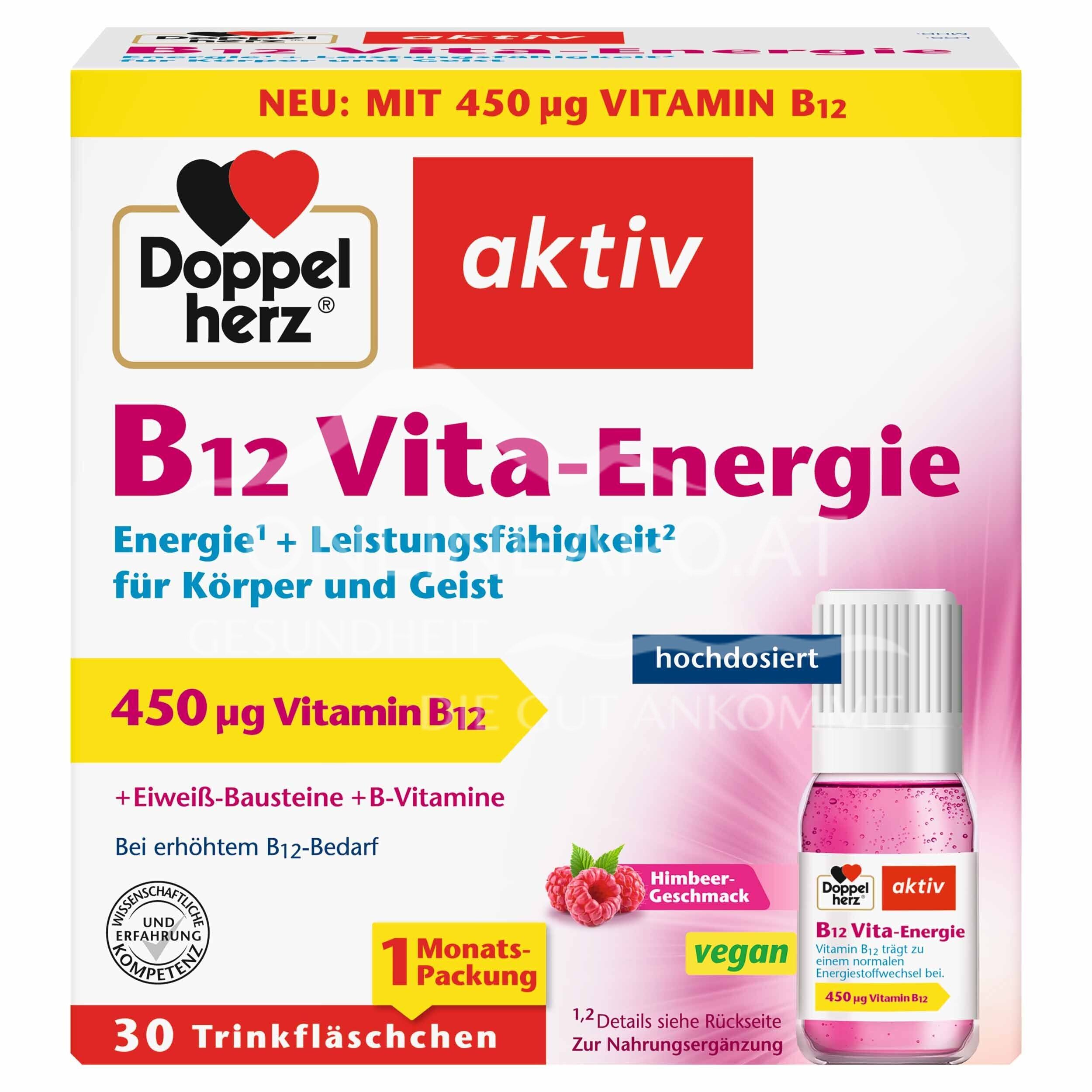 Double Heart Active B12 Vita-Energy Drinking Bottle
