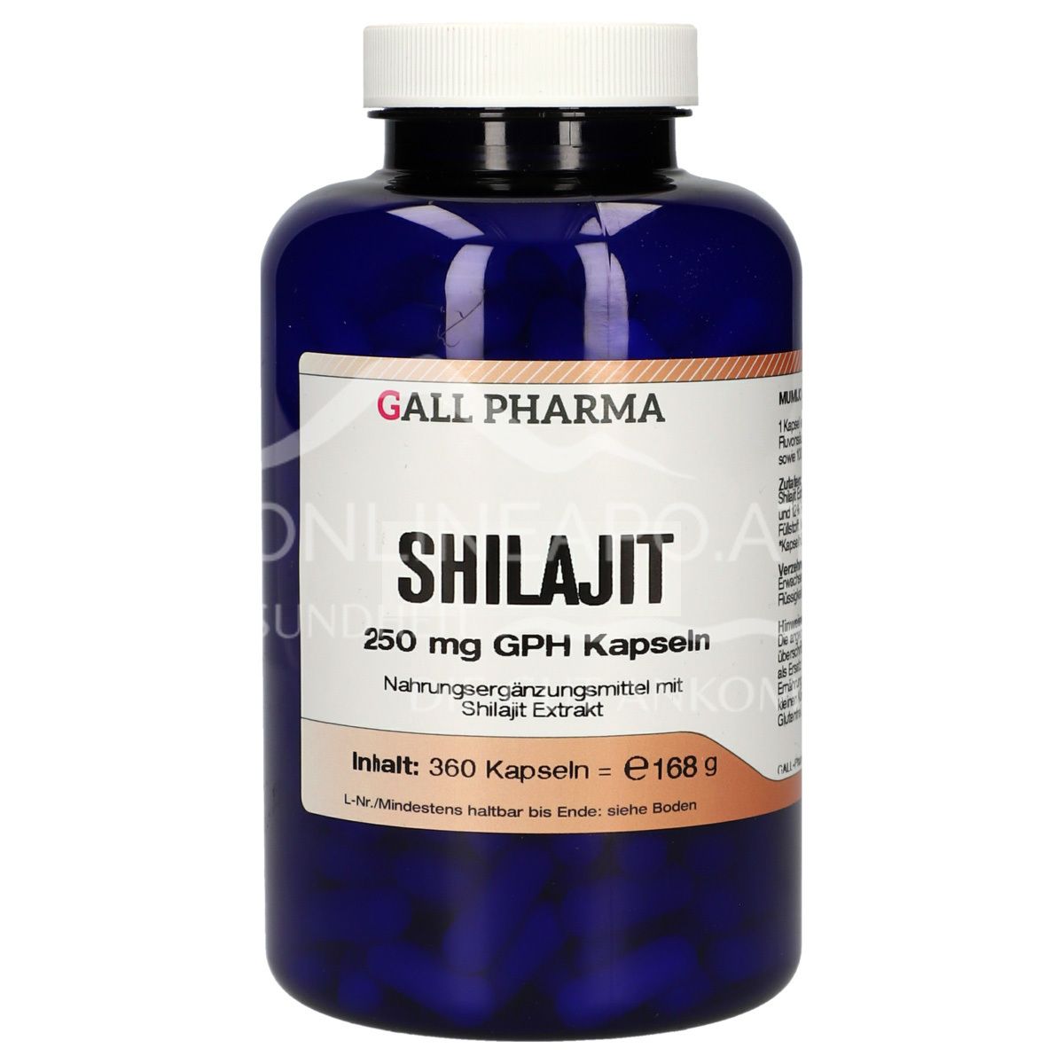Gall Pharma Shilajit 250 mg Kapseln