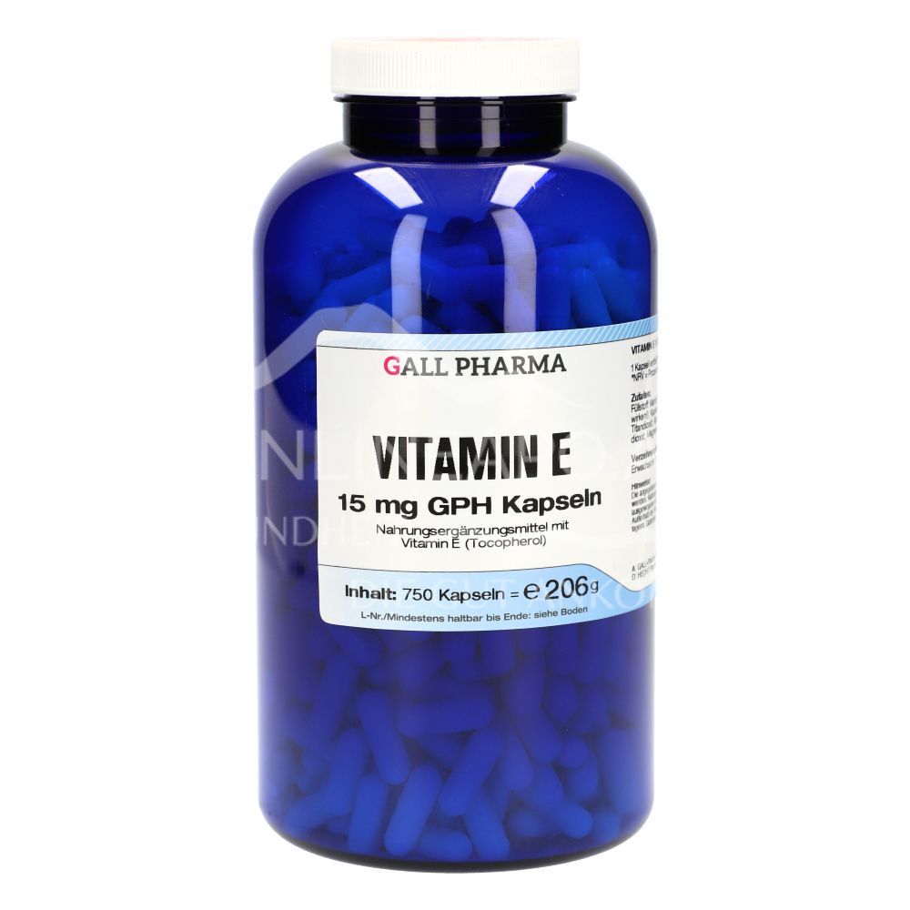 Gall Pharma Vitamin E 15 mg Kapseln