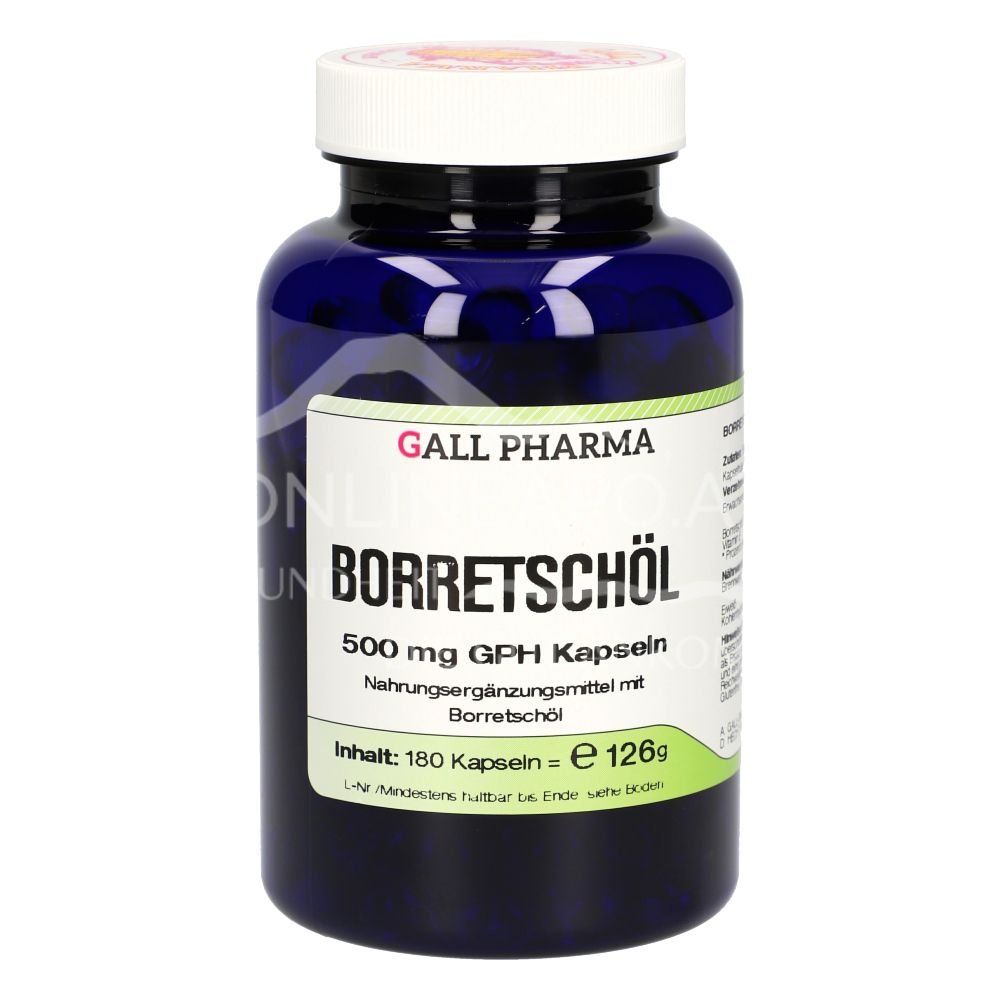 Gall Pharma Borretschöl 500 mg Kapseln