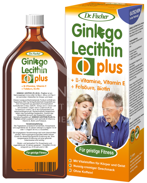 Dr. Fischer Ginkgo Lecithin plus Tonikum