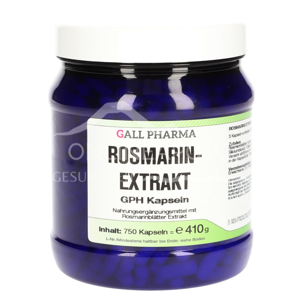 Gall Pharma Rosmarinextrakt Kapseln
