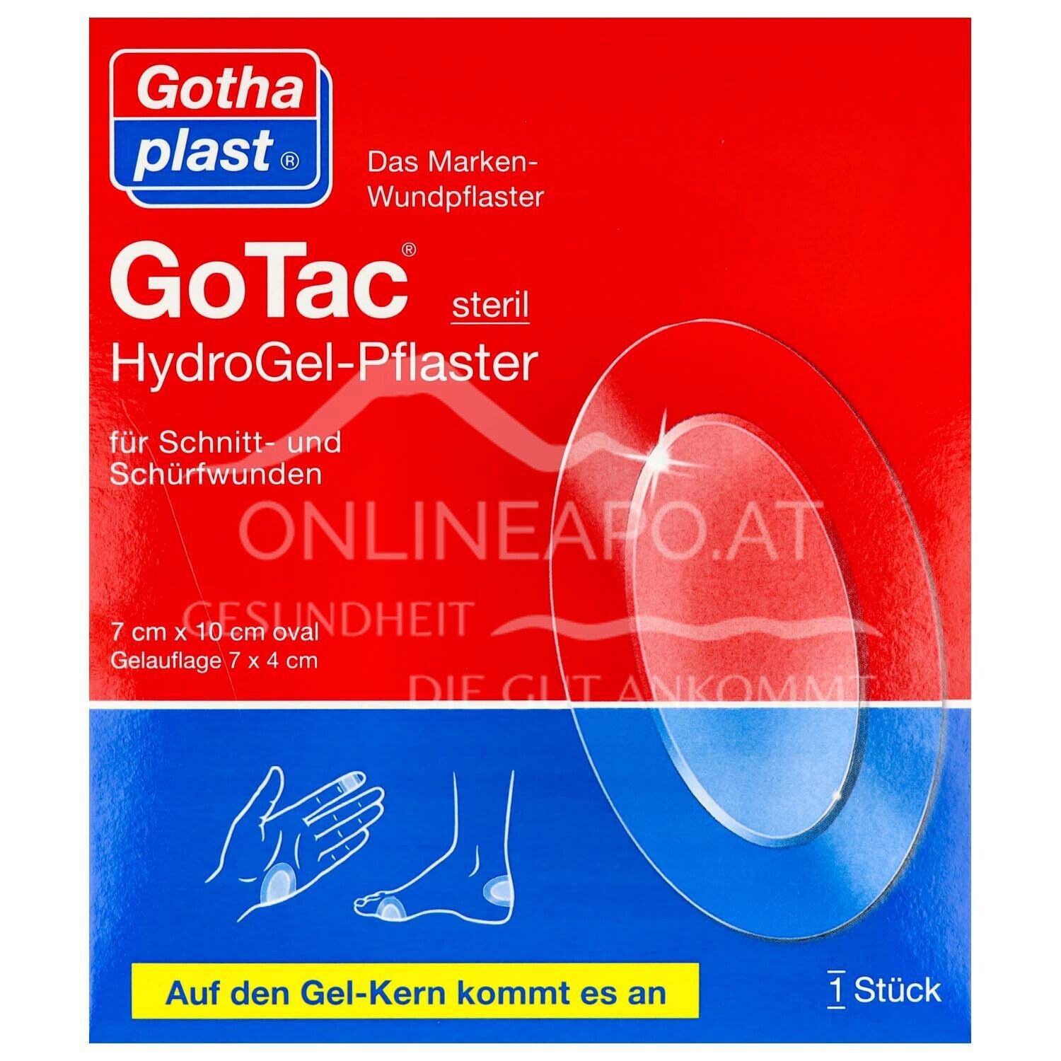 Gothaplast® GoTac HydroGel-Pflaster steril, 7 x 10 cm